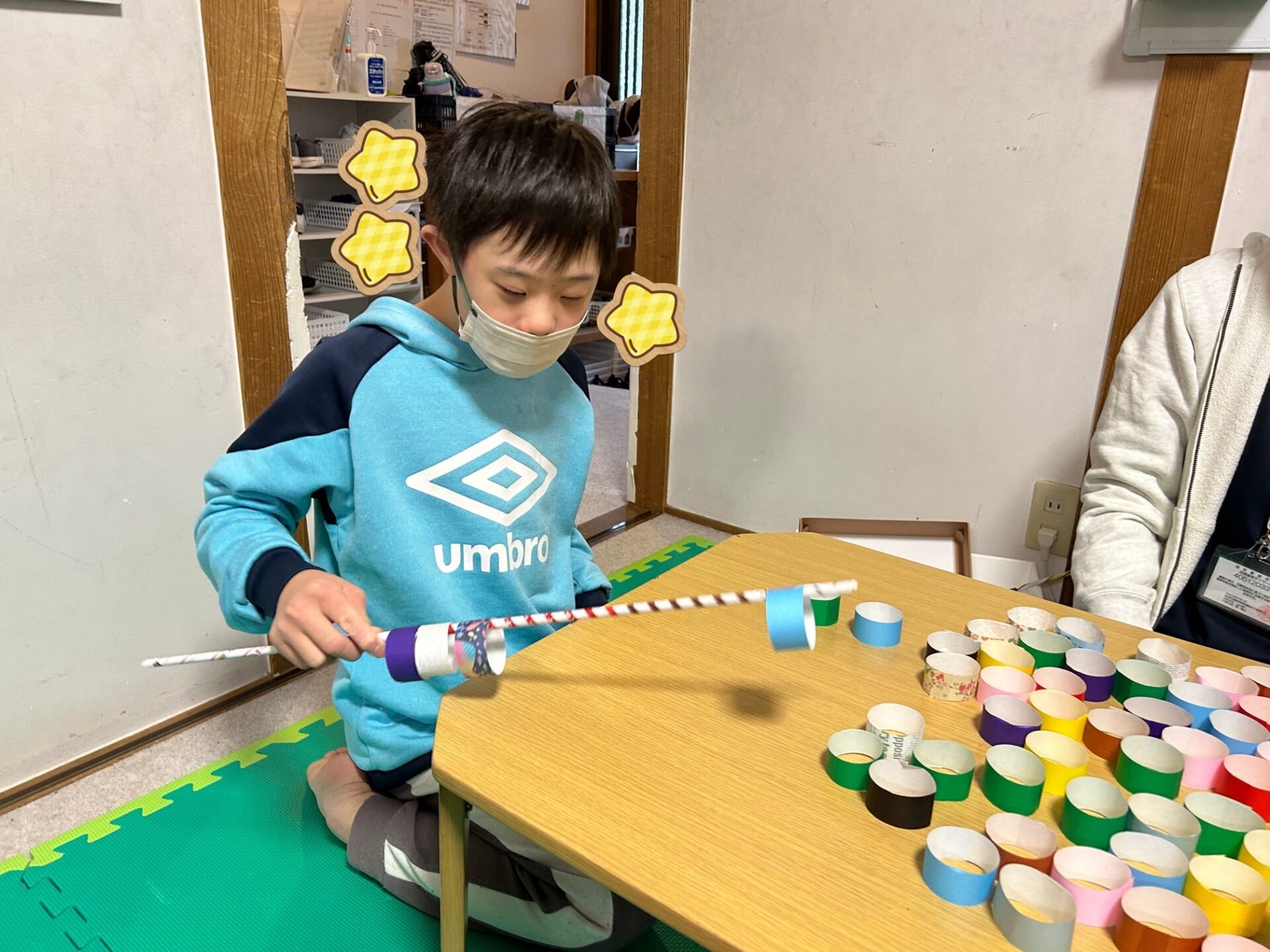 2月5日(月)  輪っかをひっかけろ！