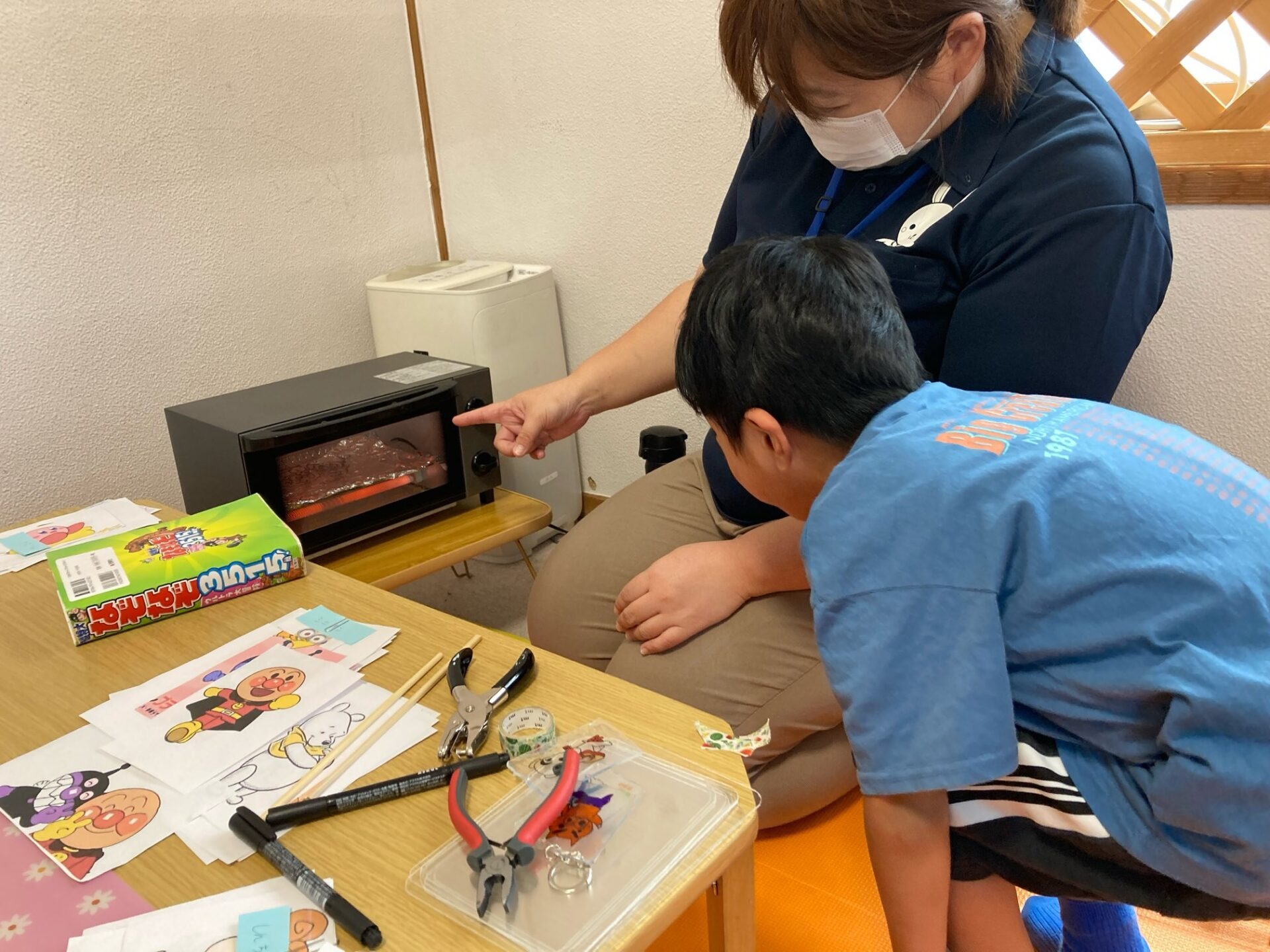 9月9日(月)  プラ板作り