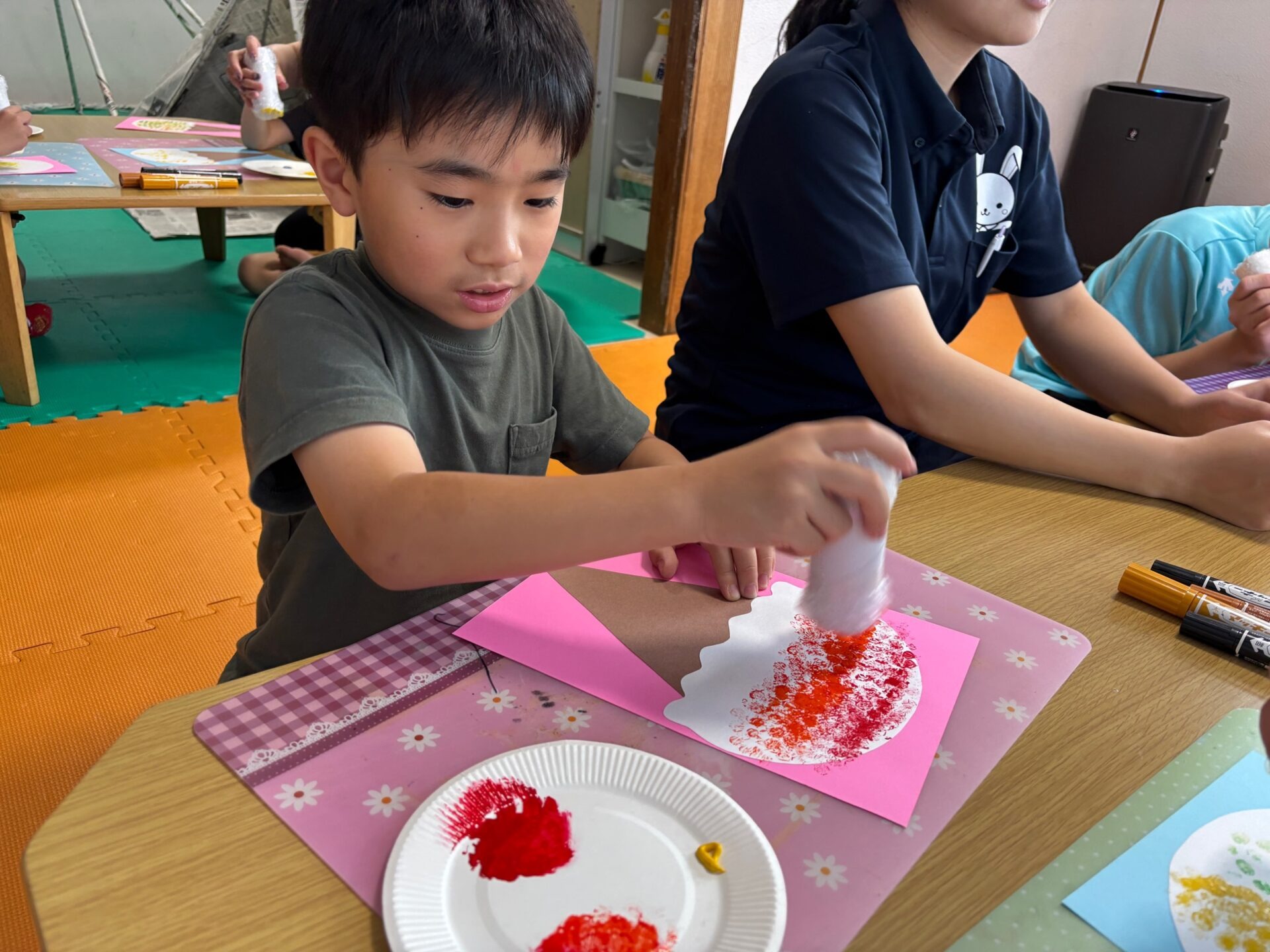 8月1日(金)  アイスクリーム制作＆5•6年生野外活動