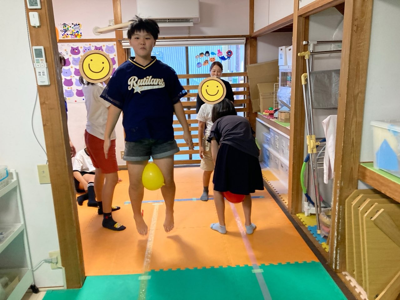 10月6日(月)  風船リレー