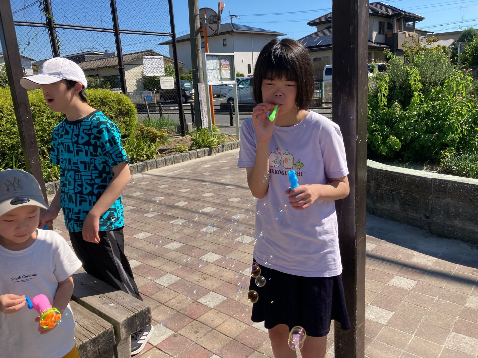 10月11日(土)  シャボン玉