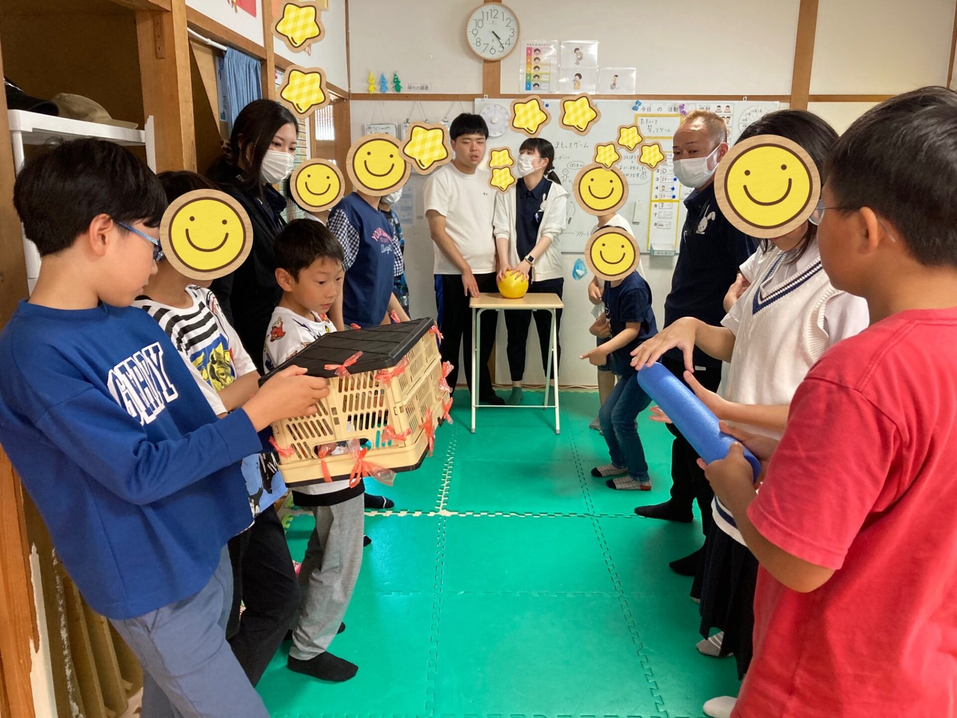 6月13日(木)  たたいて守ってゲーム