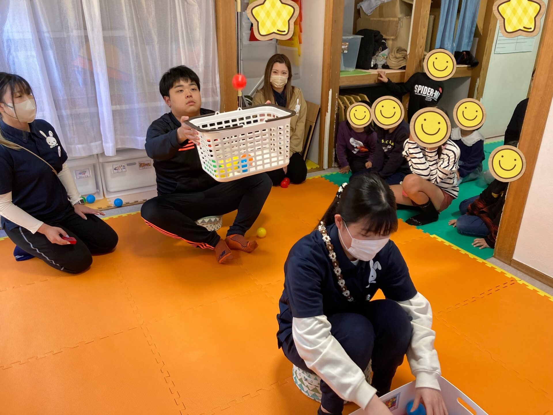 11月15日(水)  何個キャッチできるかな