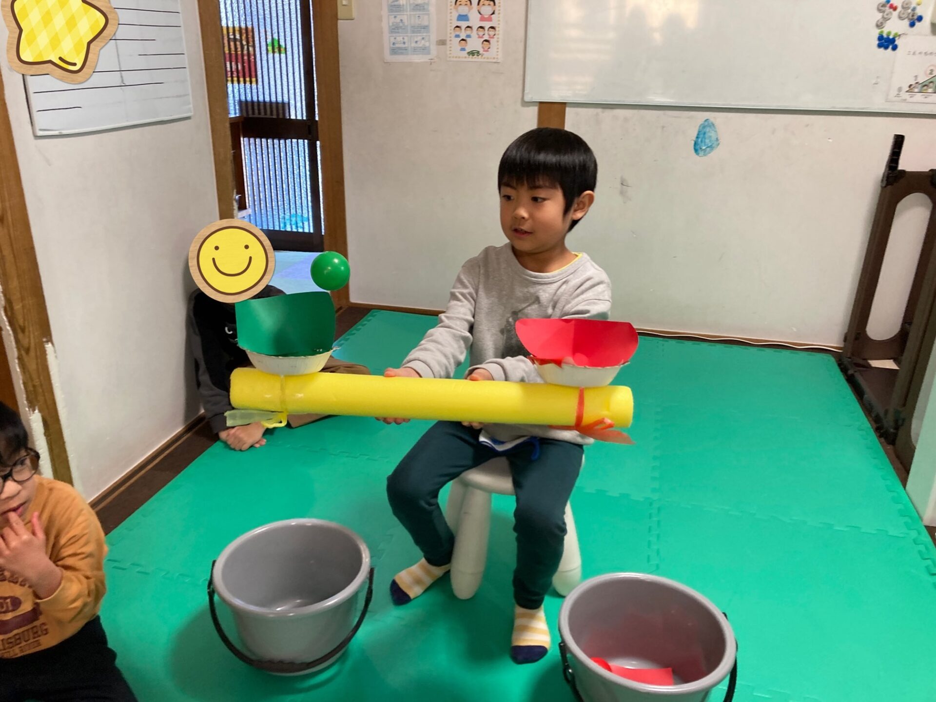 2月17日(月)  ボールキャッチゲーム