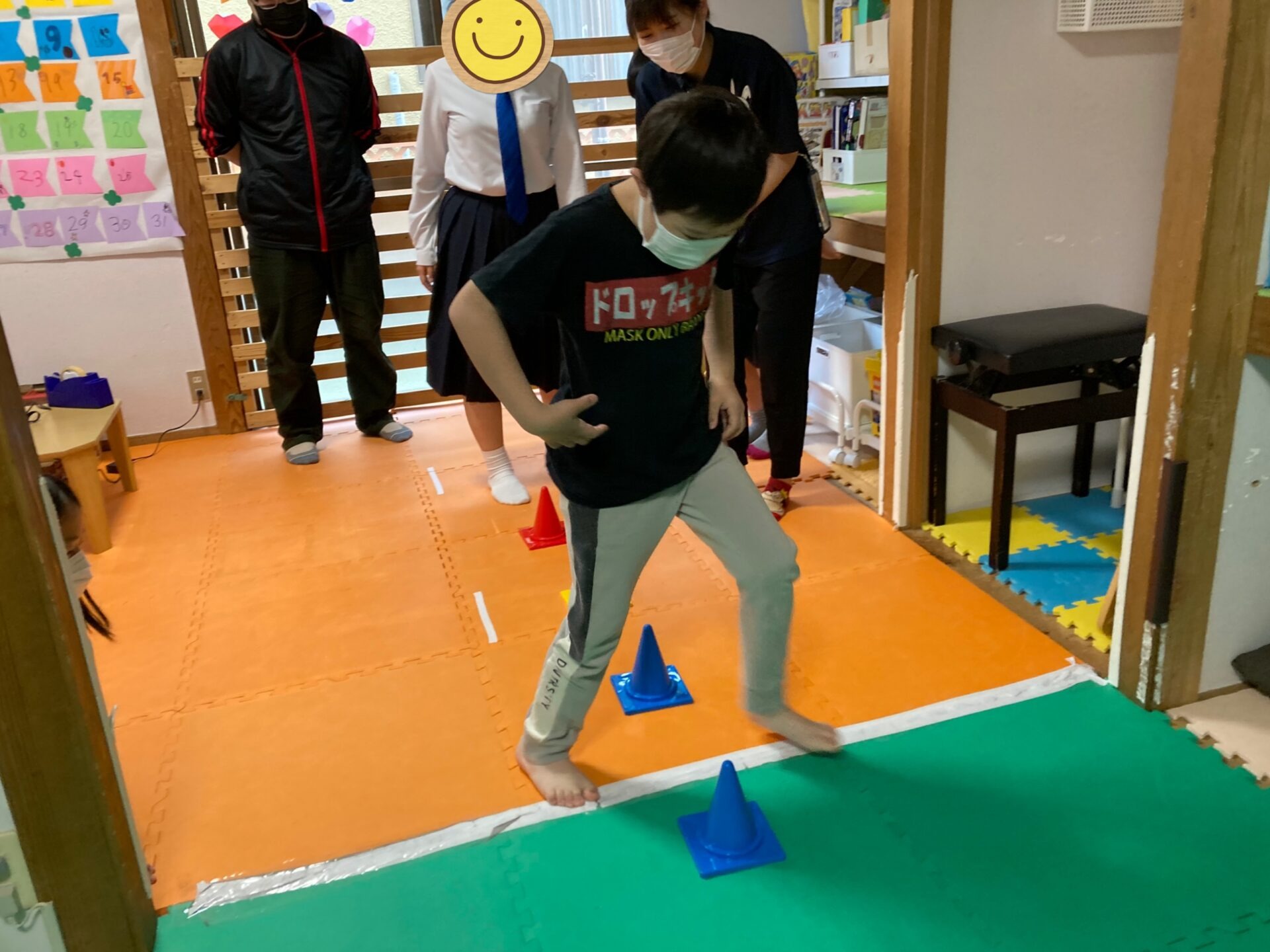 5月26日(木)  ジグザグ走りゲーム