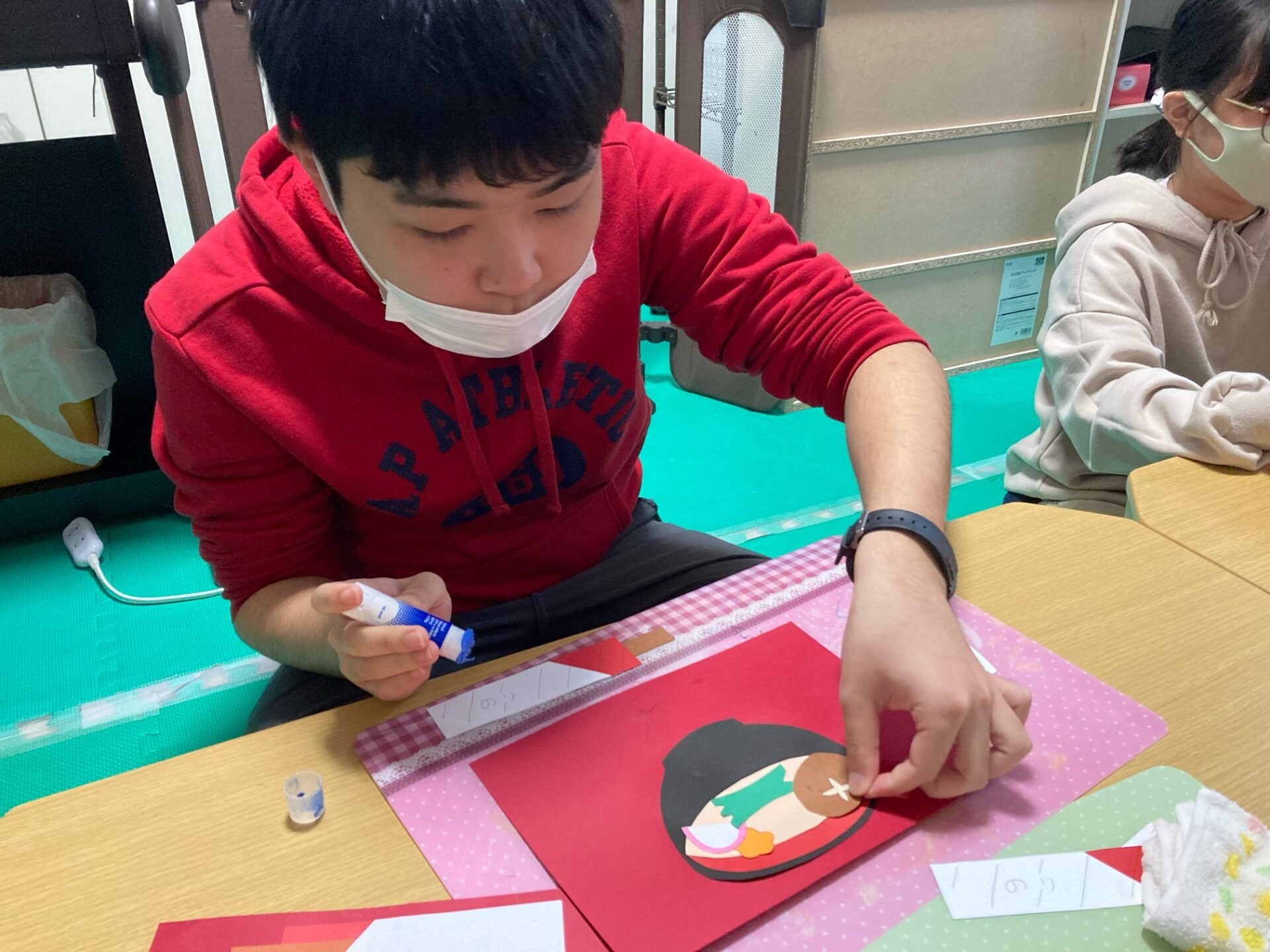 1月6日(金)  平面お雑煮制作