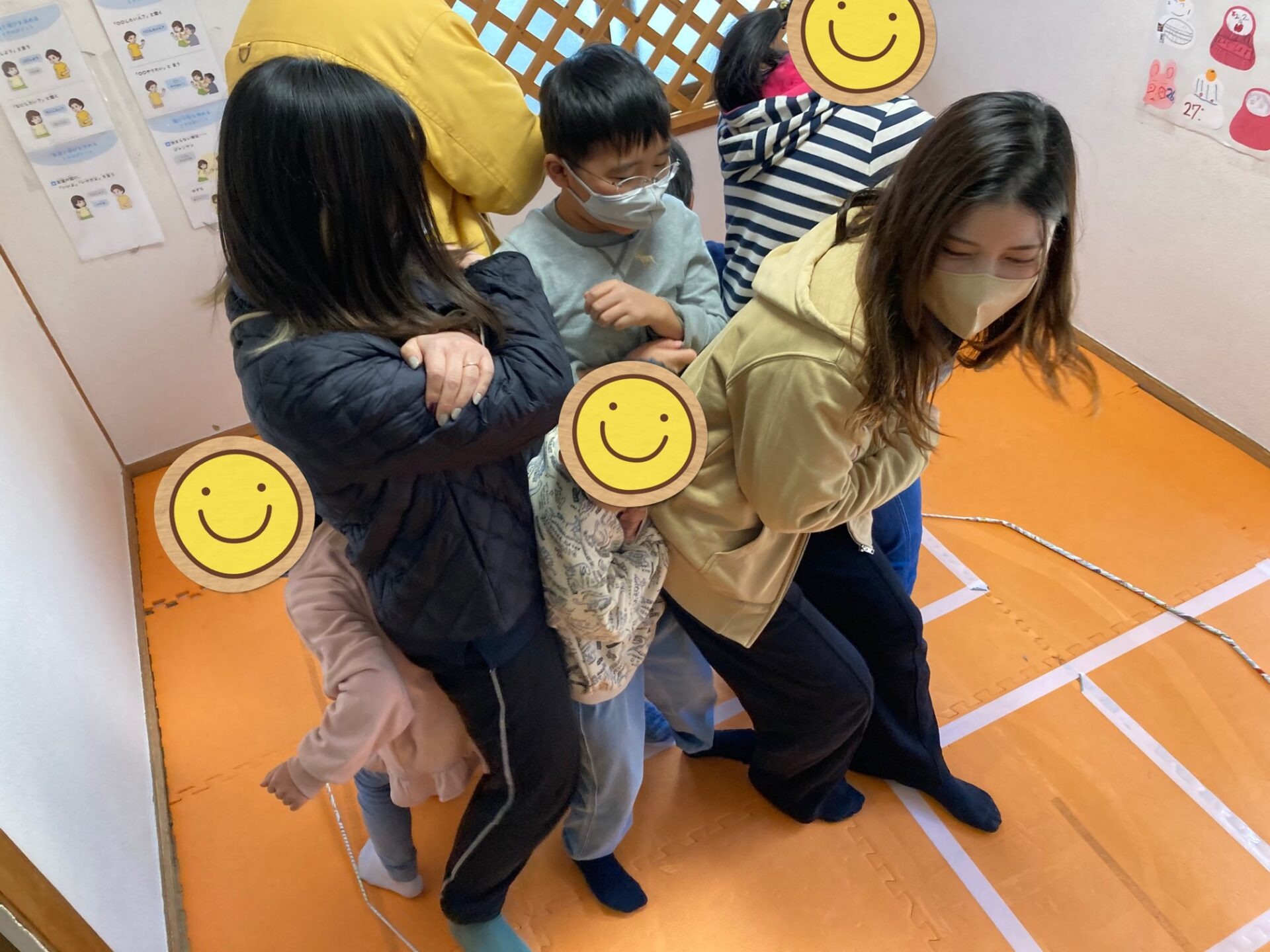 1月28日(土)  おしくらまんじゅう