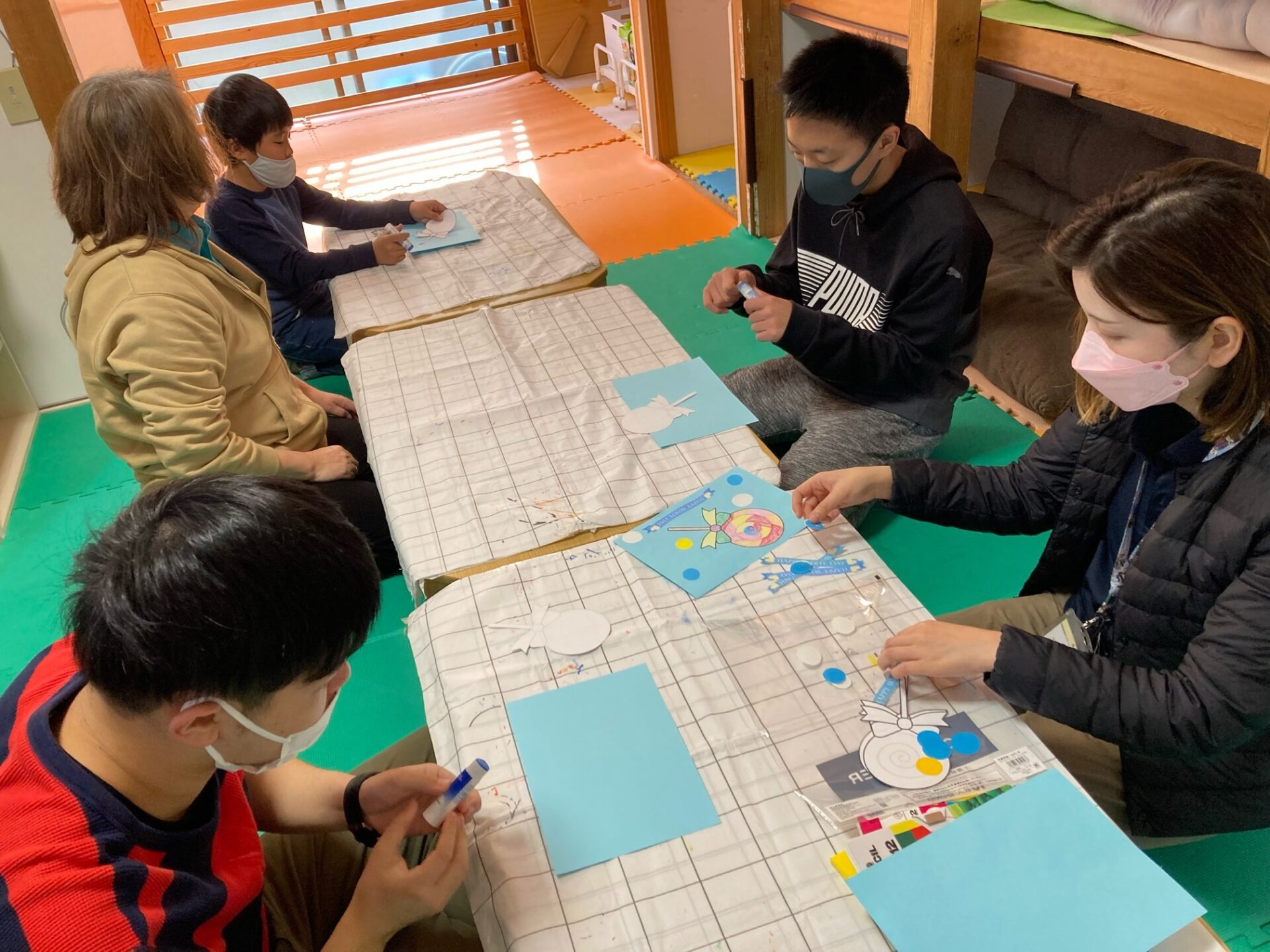 3月12日(土)  ホワイトデーカード制作