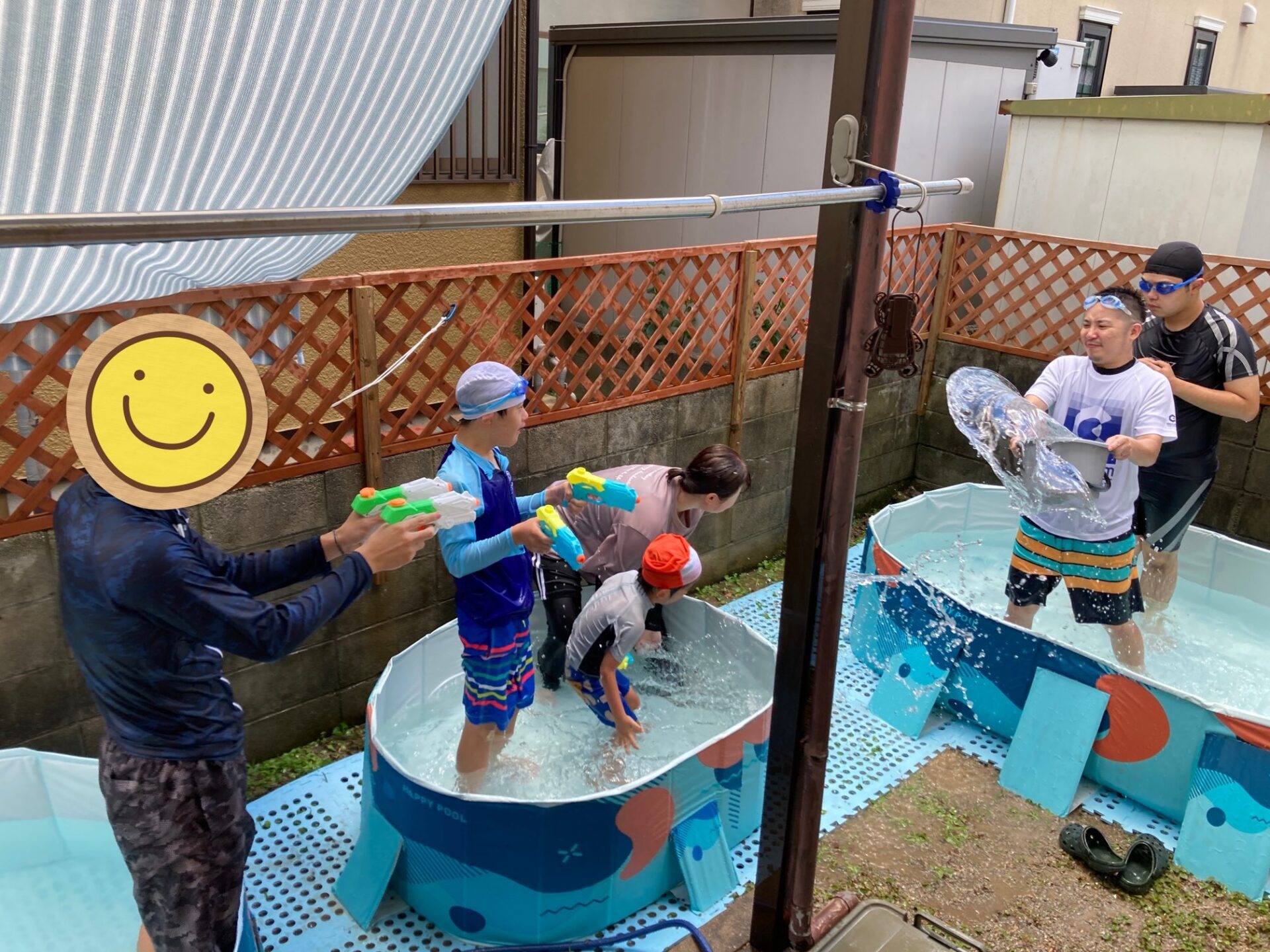 7月26日(金)  水遊び