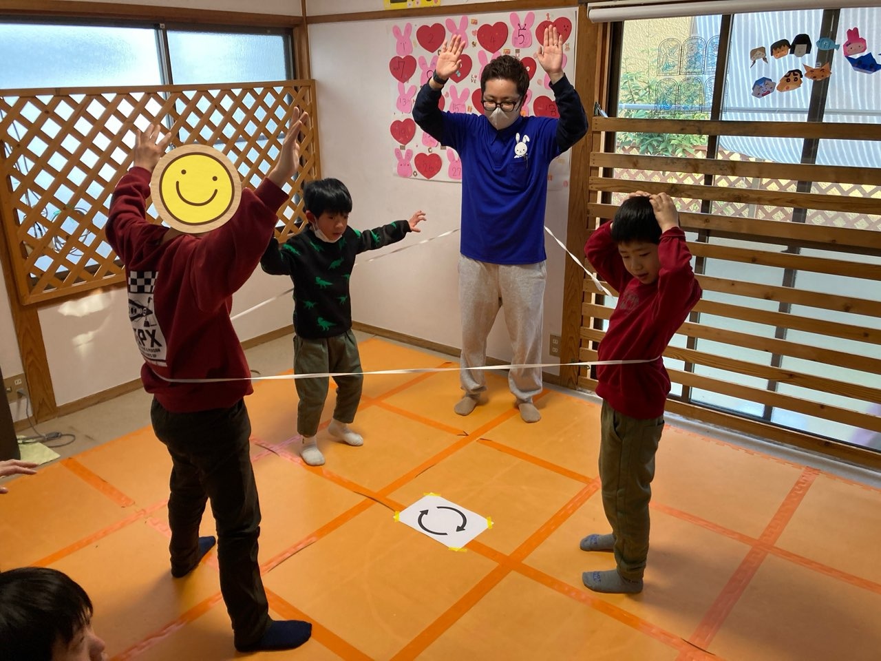 2月24日(火)  ゴムから逃げろ！