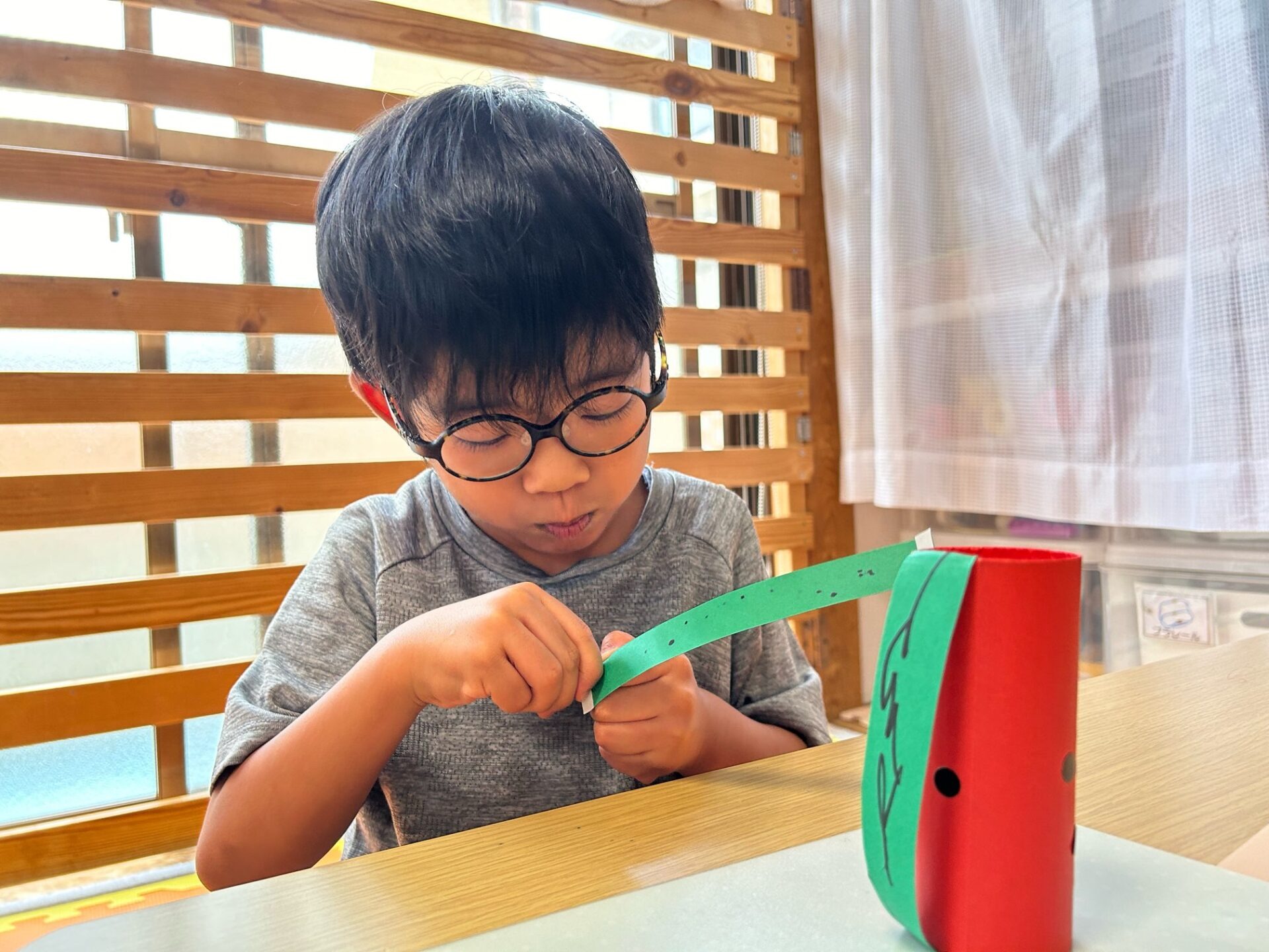 8月2日(金)  すいか制作