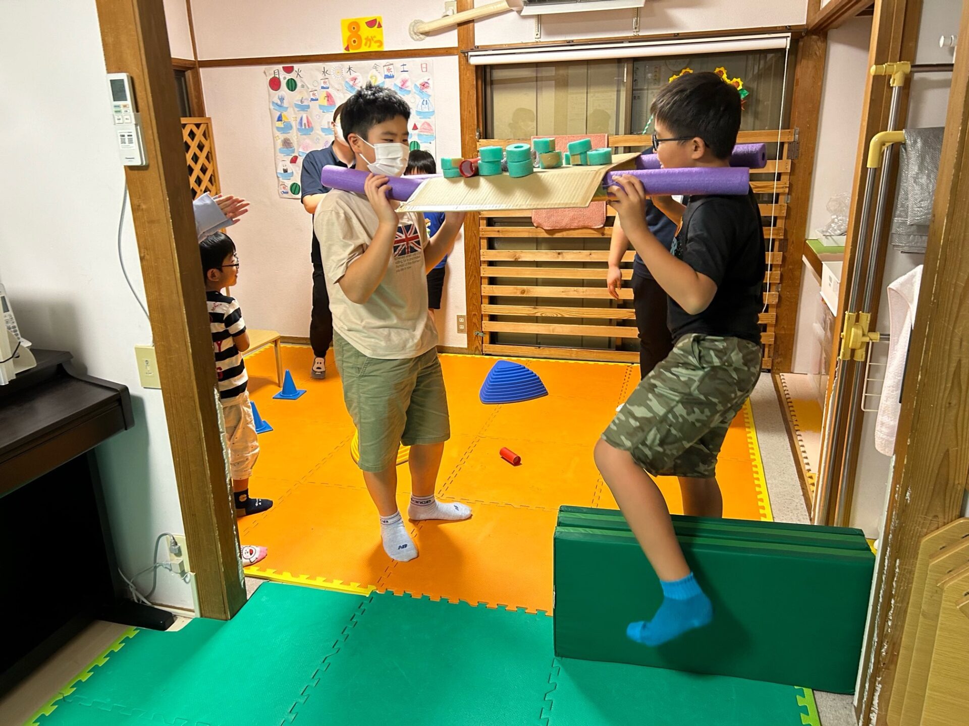 8月30日(金)  わっしょい！リング運び