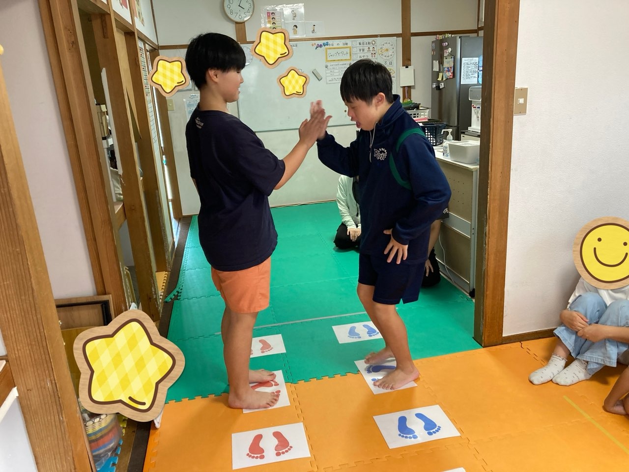 9月8日(月)  ジャンプでタッチ