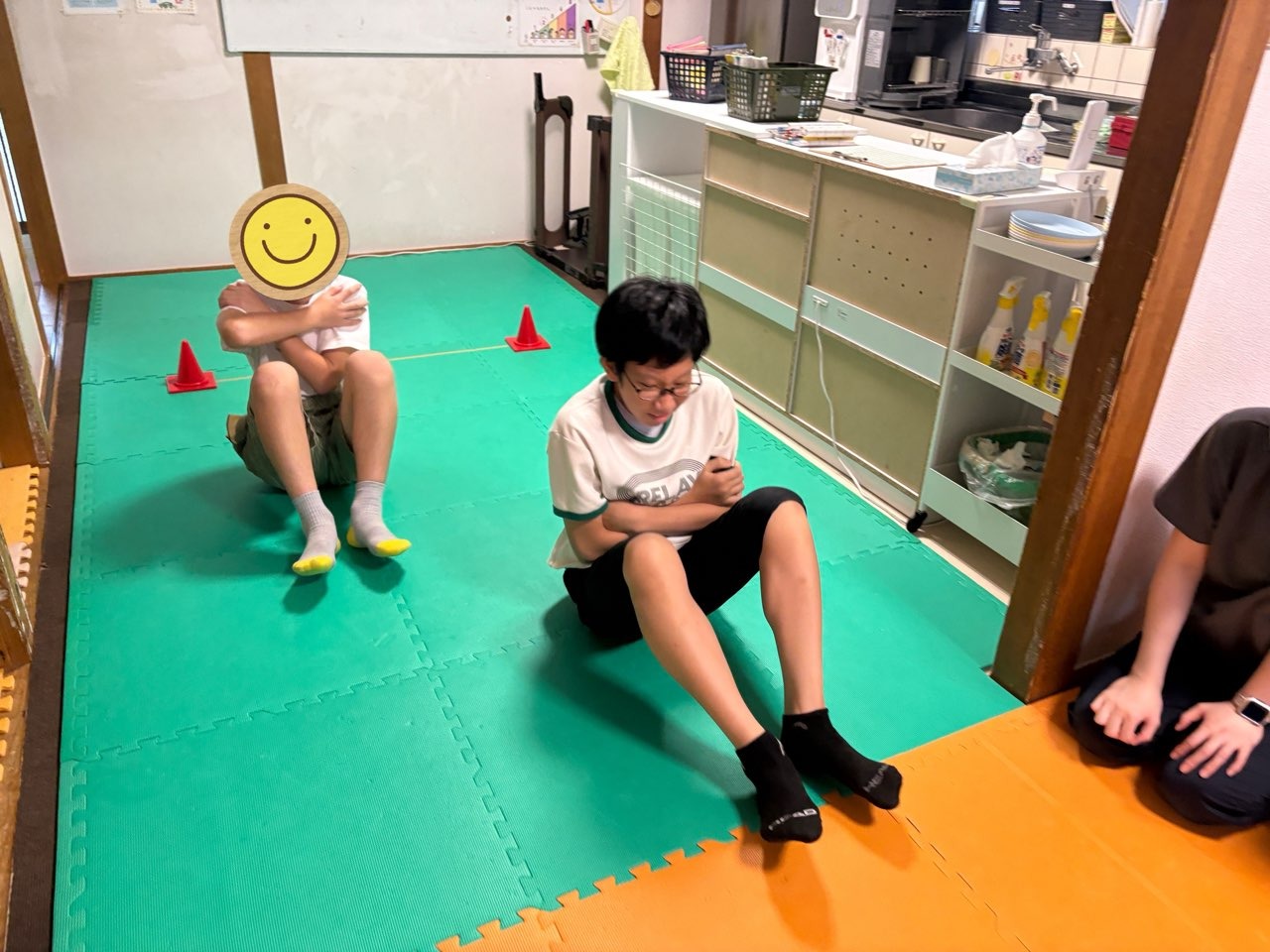 9月16日(火)  お尻歩き競争