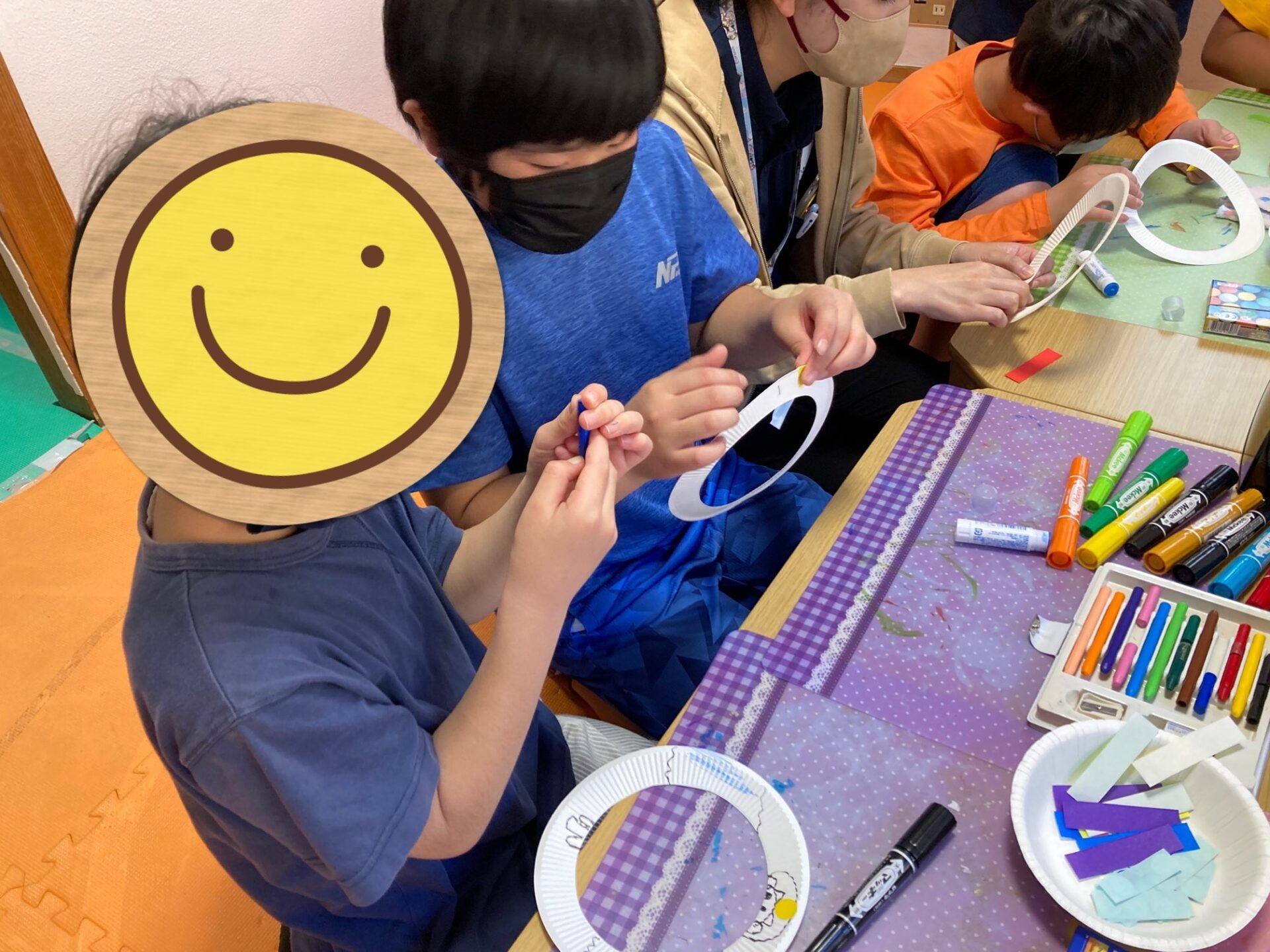 5月2日(火)  こいのぼりリース制作