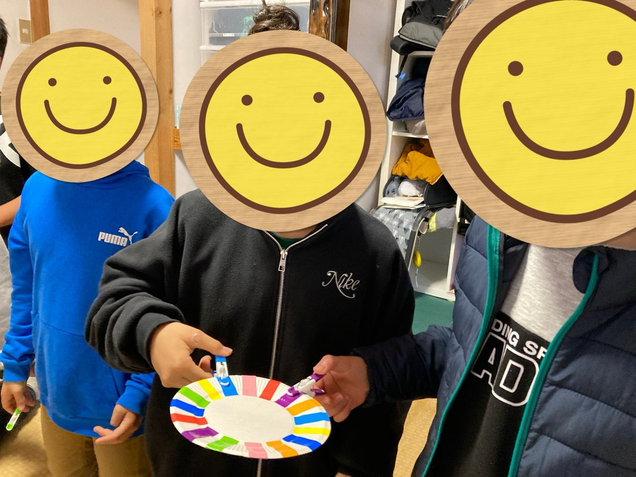 12月12日(金)  紙皿リレー