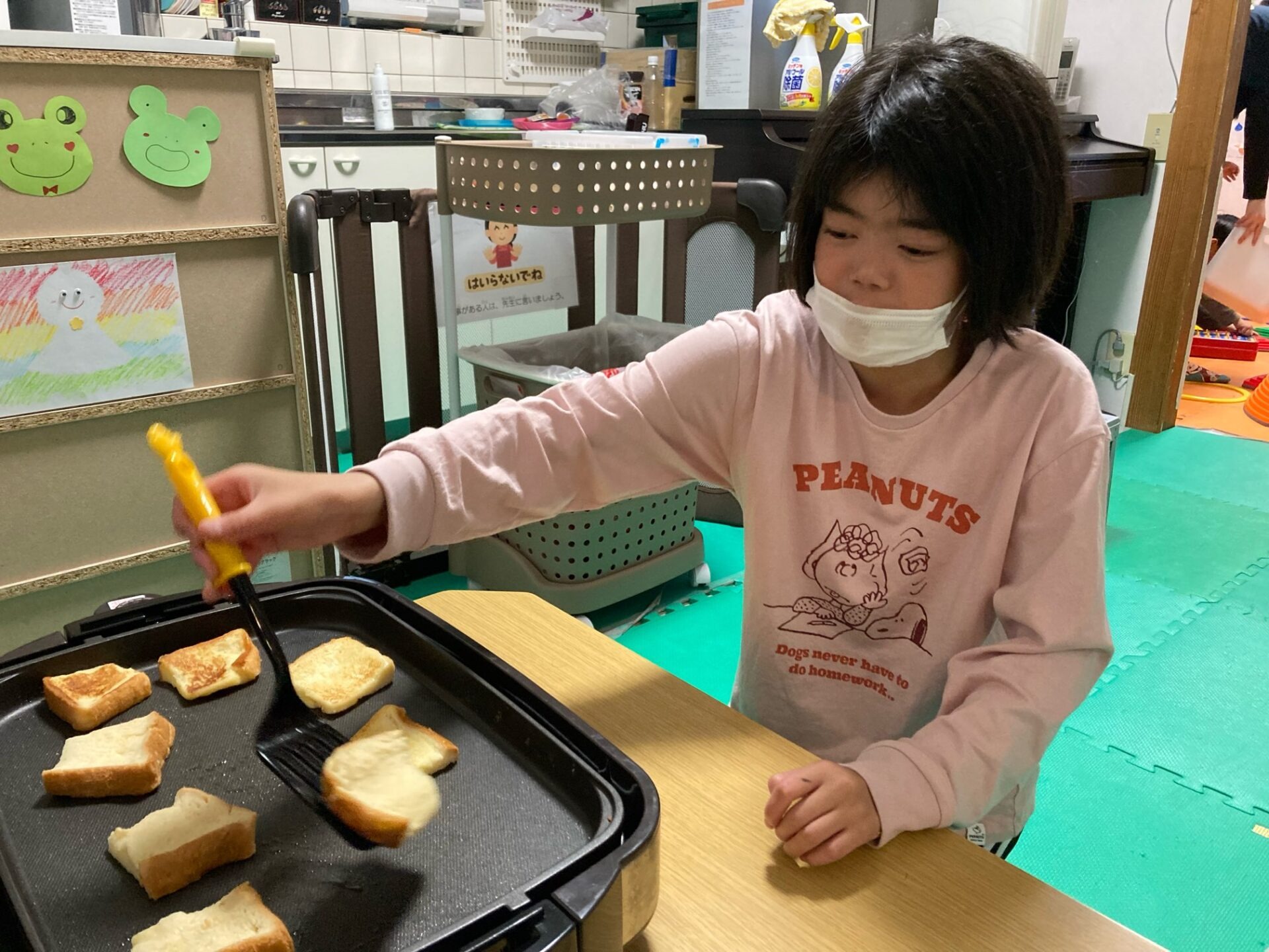 6月8日(木)  フレンチトースト作り