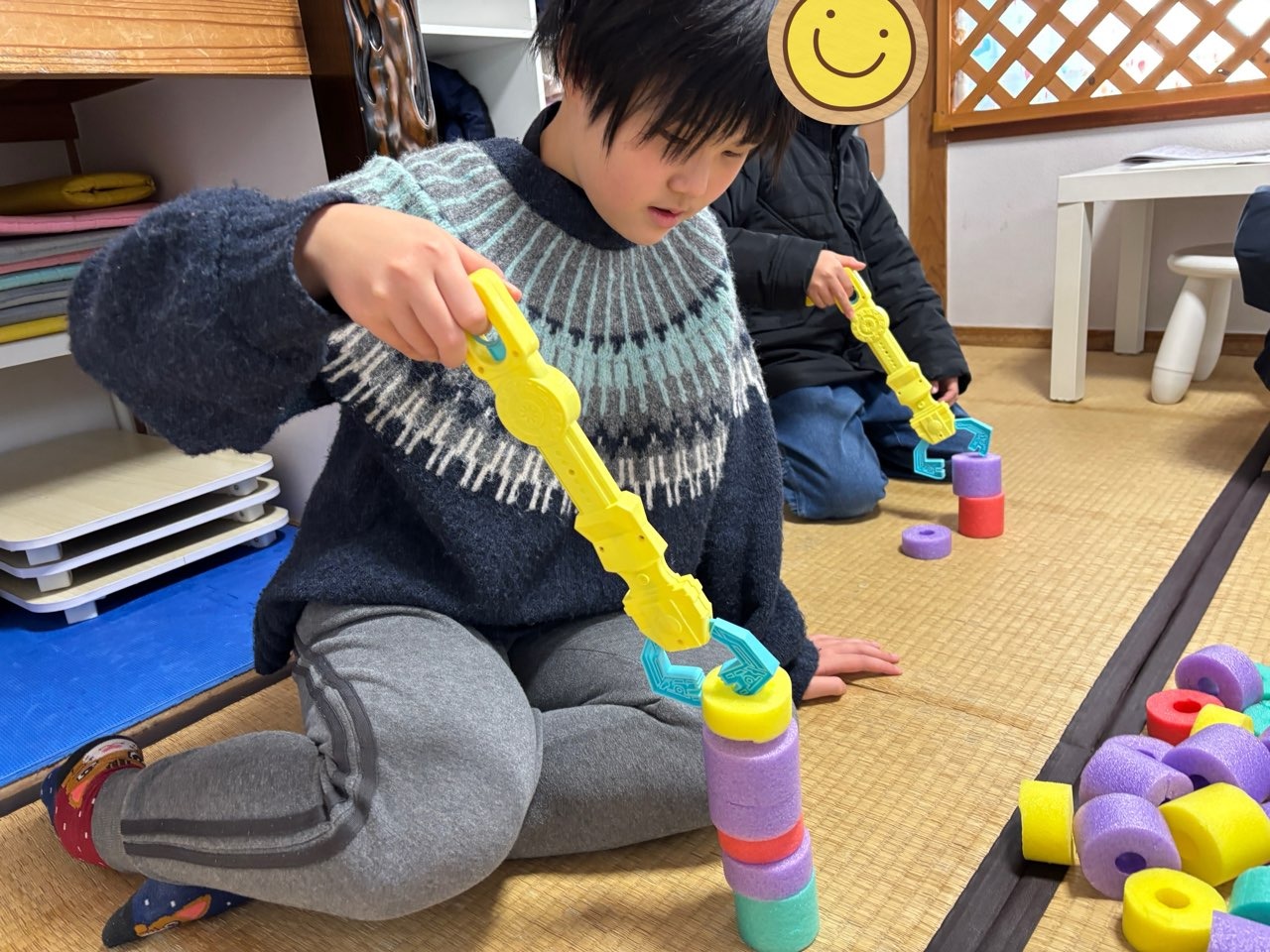 2月9日(月)  何個積めるかな？