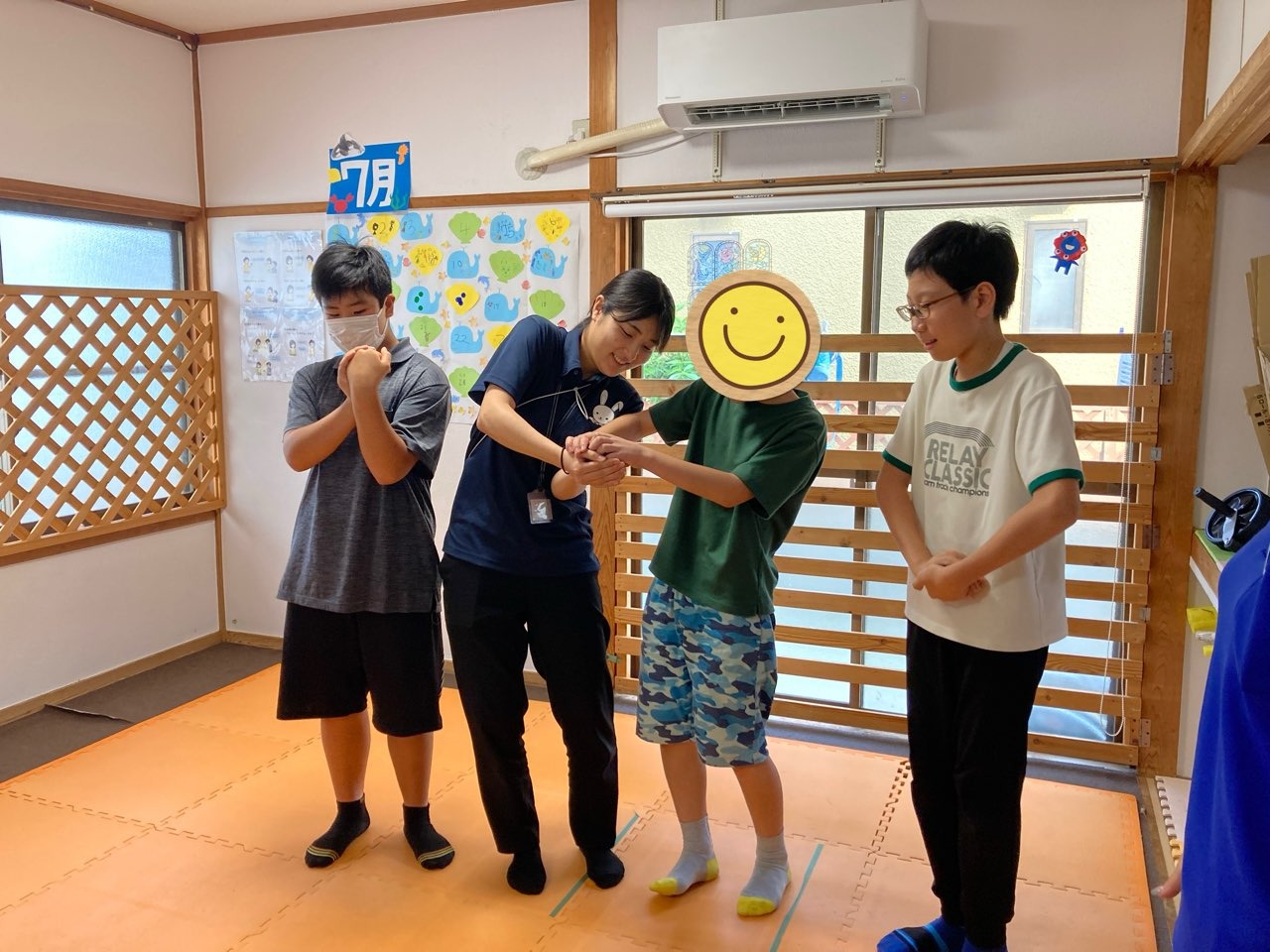 7月1日(火)  クリップを持っている人を探せ！