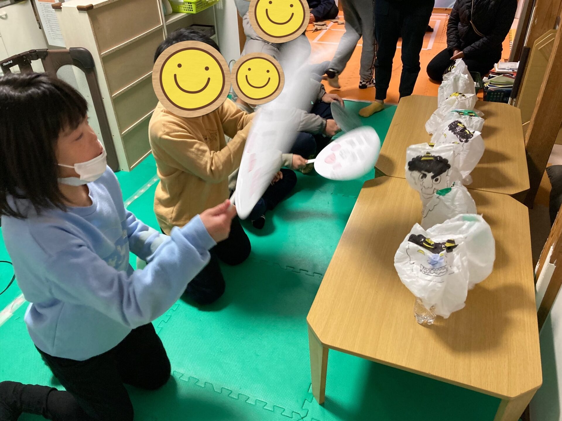 2月6日(月)  鬼退治ゲーム