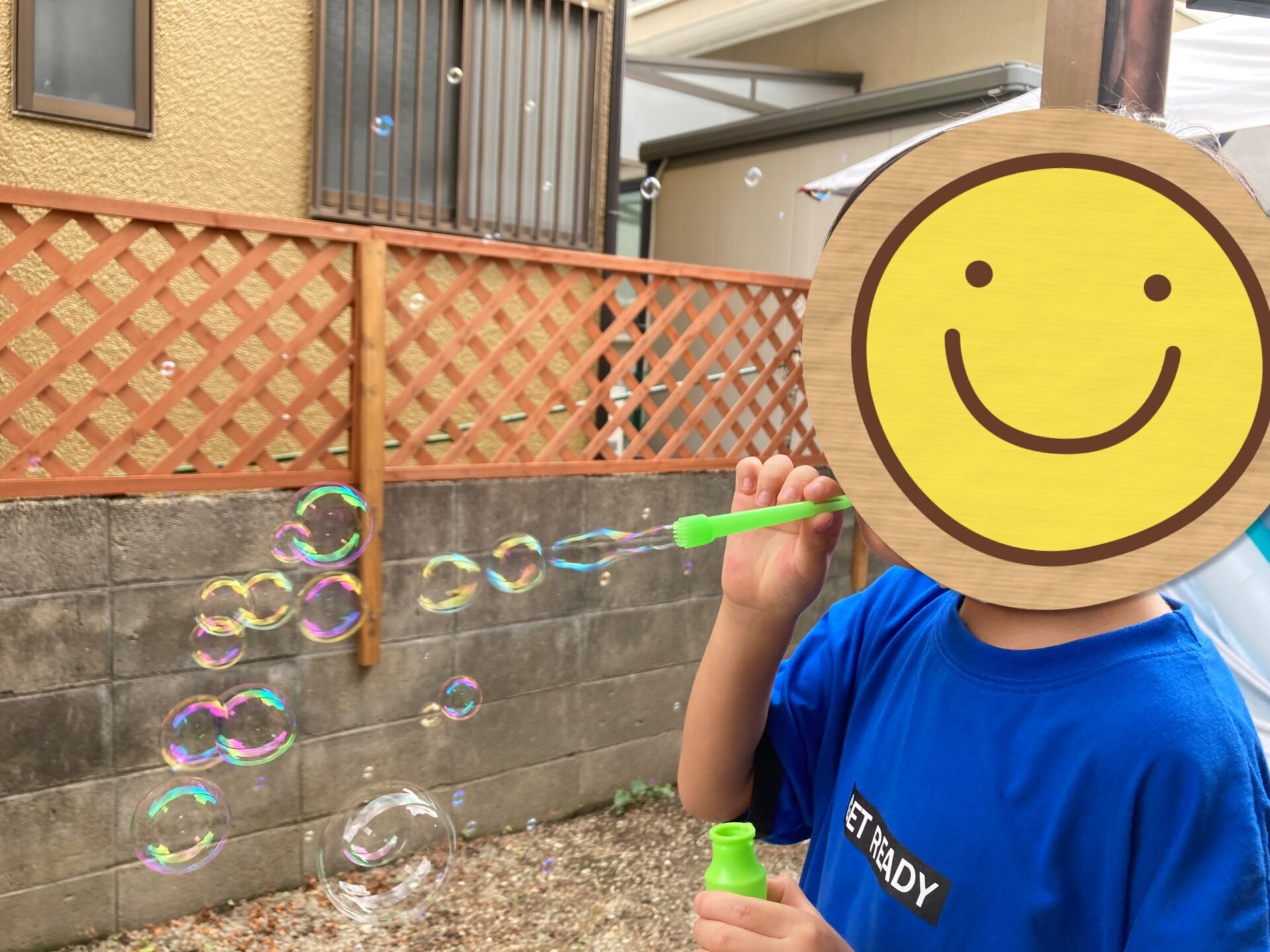 8月6日(土)  シャボン玉