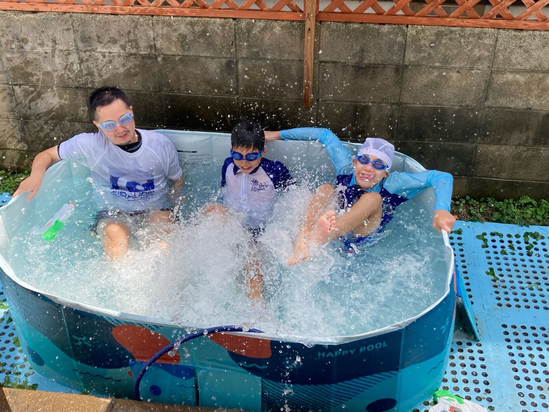 8月3日(土)  水遊び