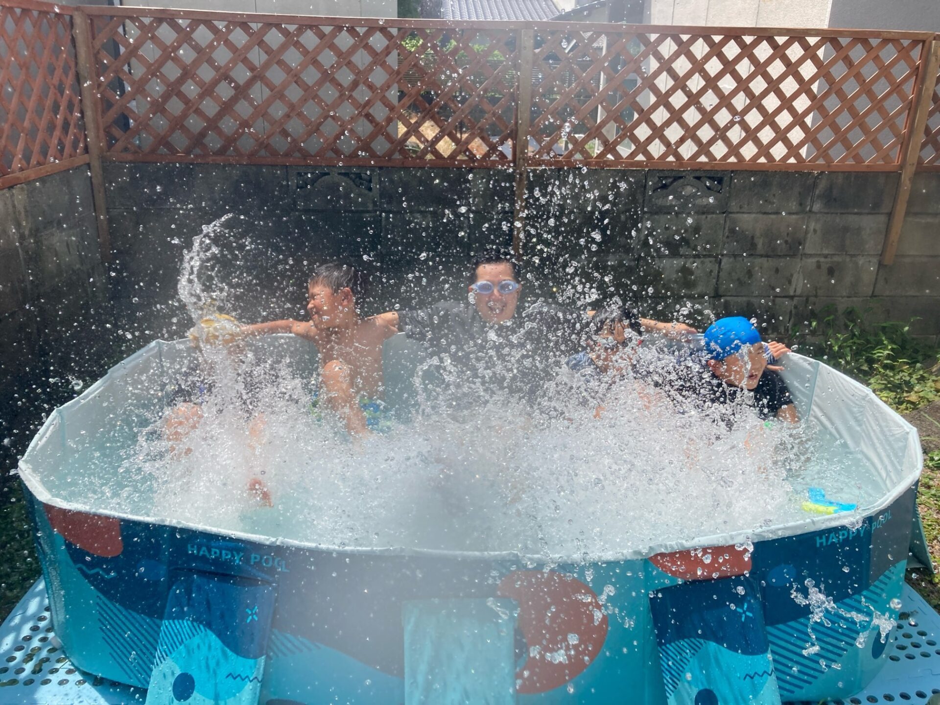 8月22日(木)  水遊び