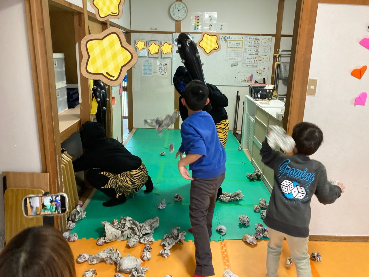 2月7日(土)  豆まき