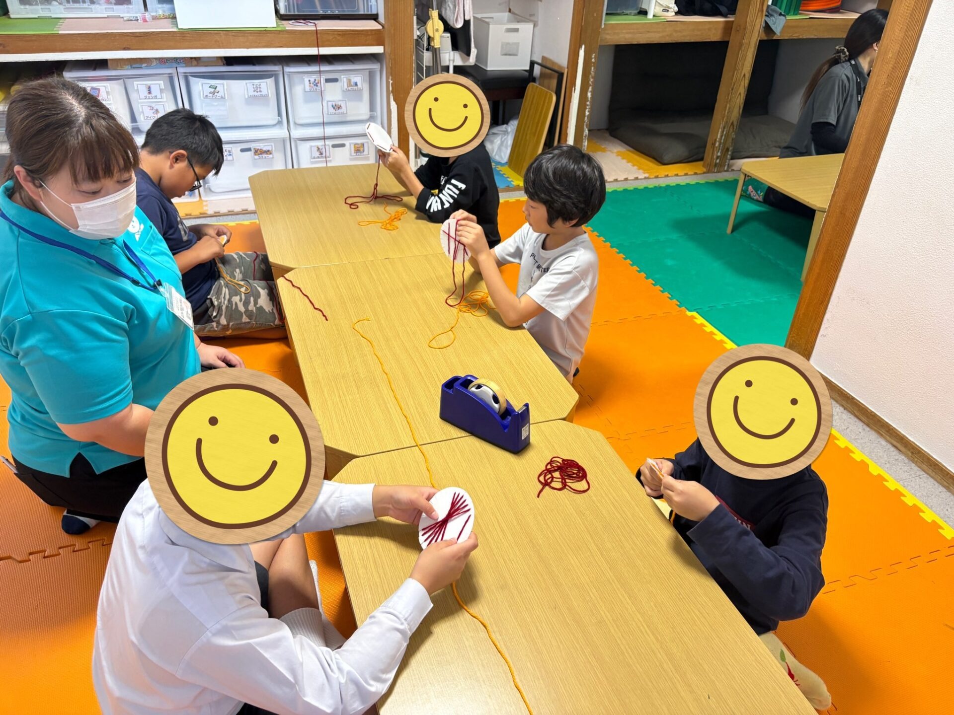 11月5日(火)  まきまきリンゴ制作