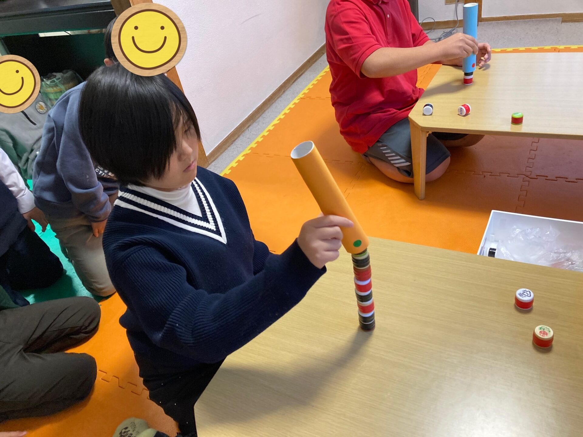 12月23日(月)  つみつみキャップタワー