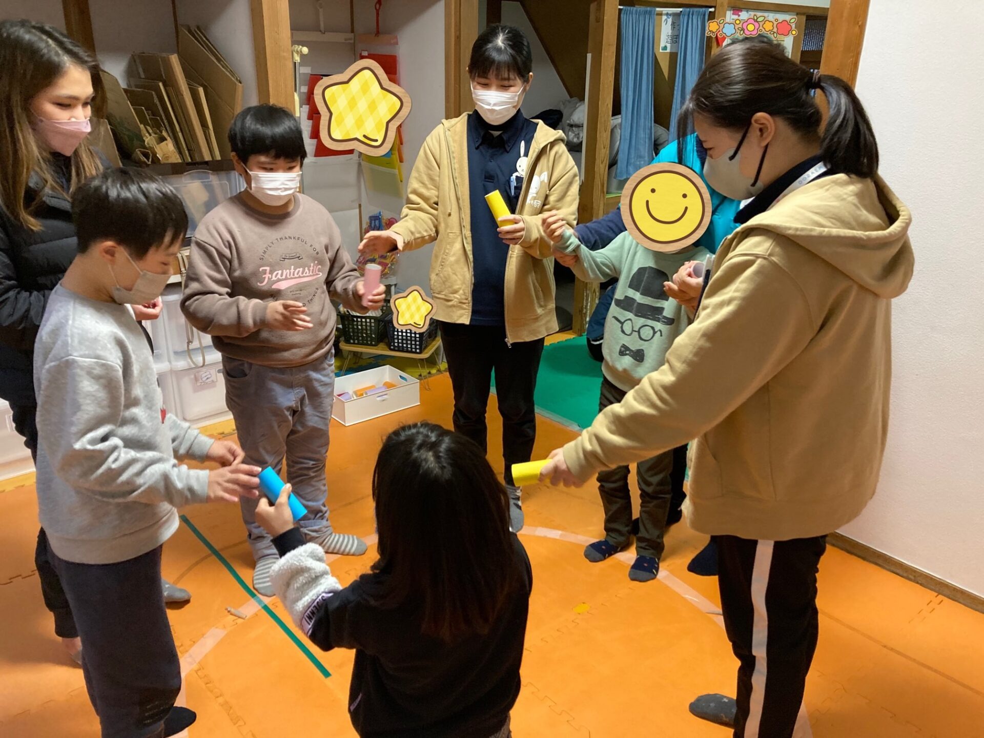 12月16日(金)  バトンつなぎゲーム