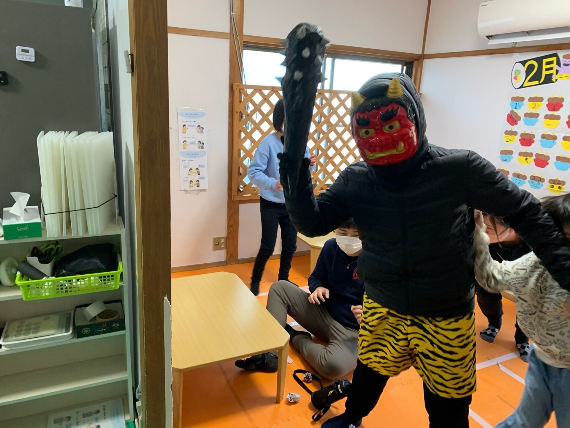 2月4日(土)  豆まき