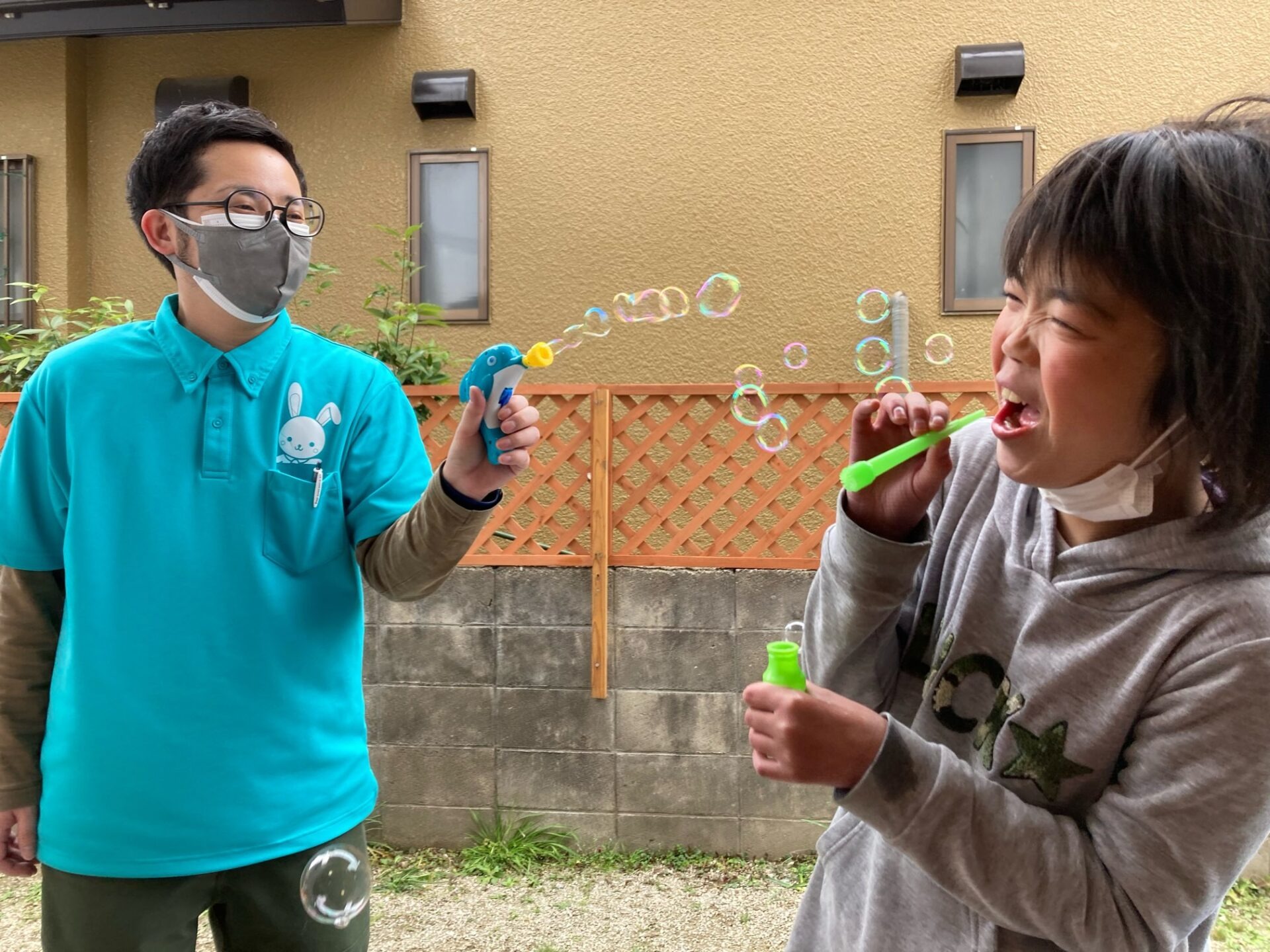 3月21日(月)  シャボン玉