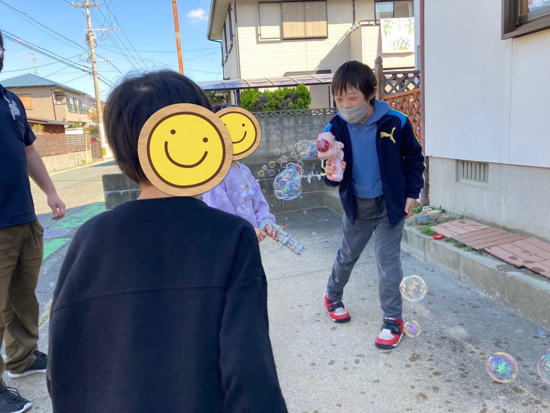 11月3日(木)  シャボン玉