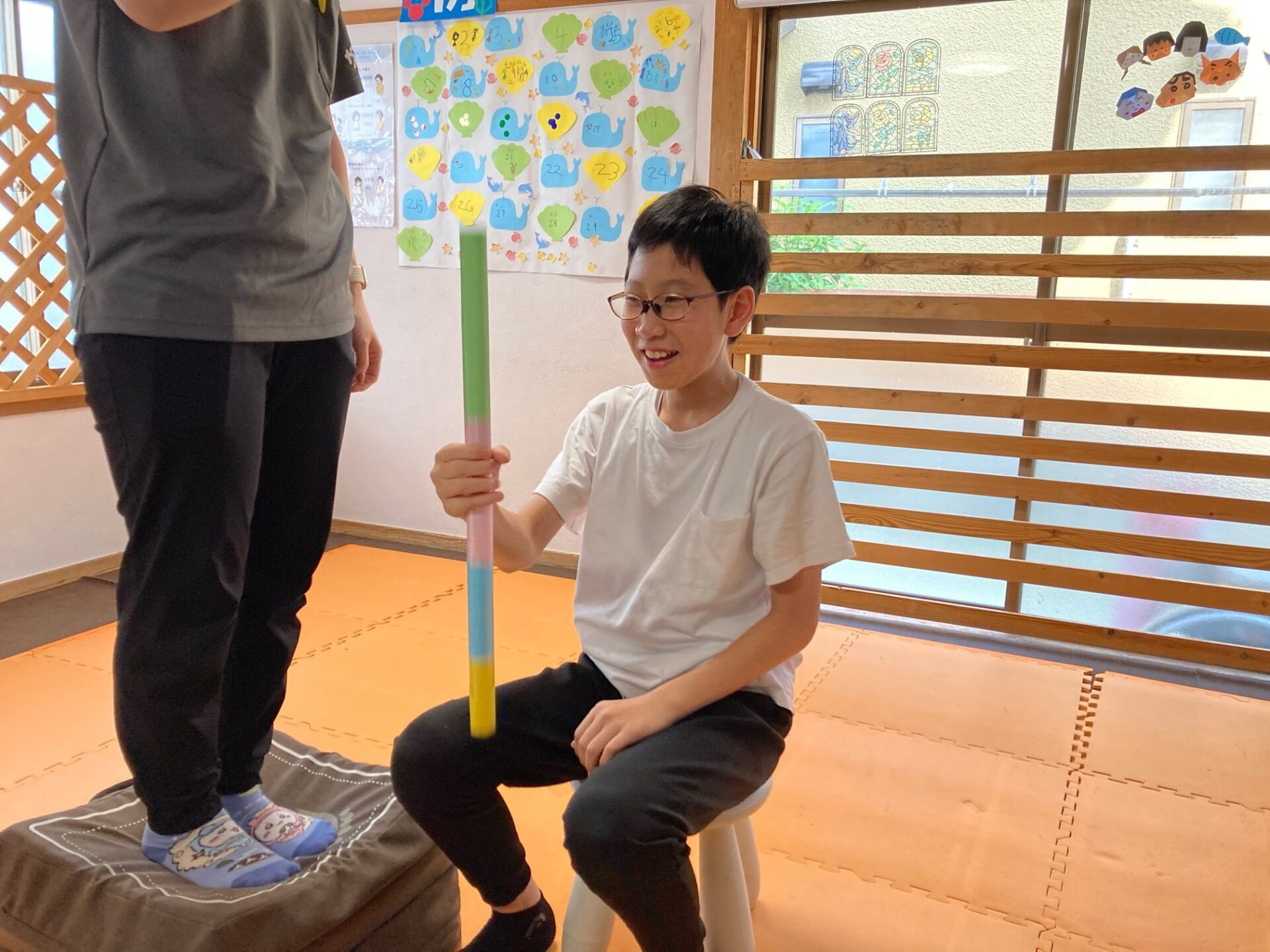 7月2日(水)  棒キャッチ