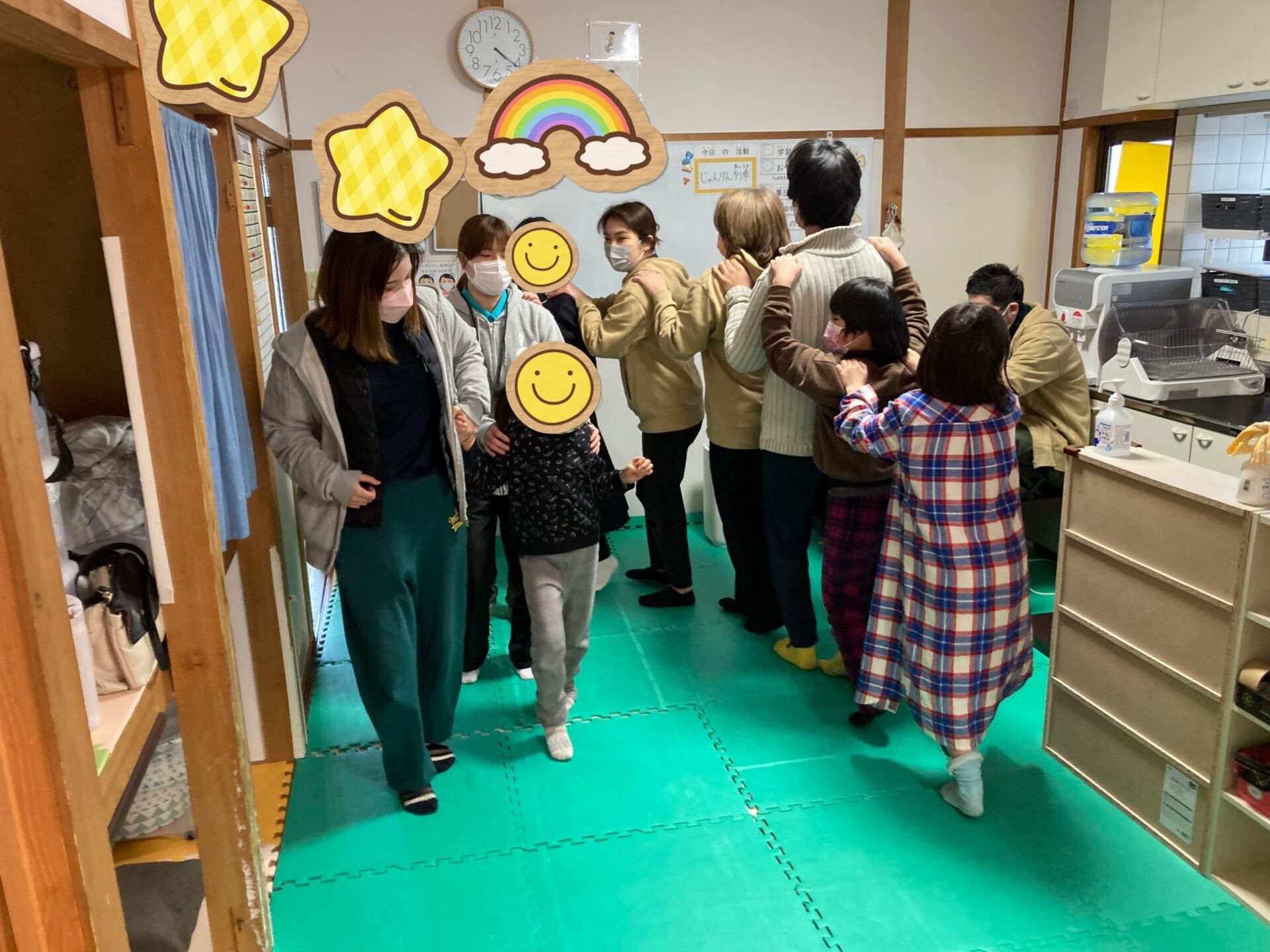 3月7日(月)  じゃんけん列車