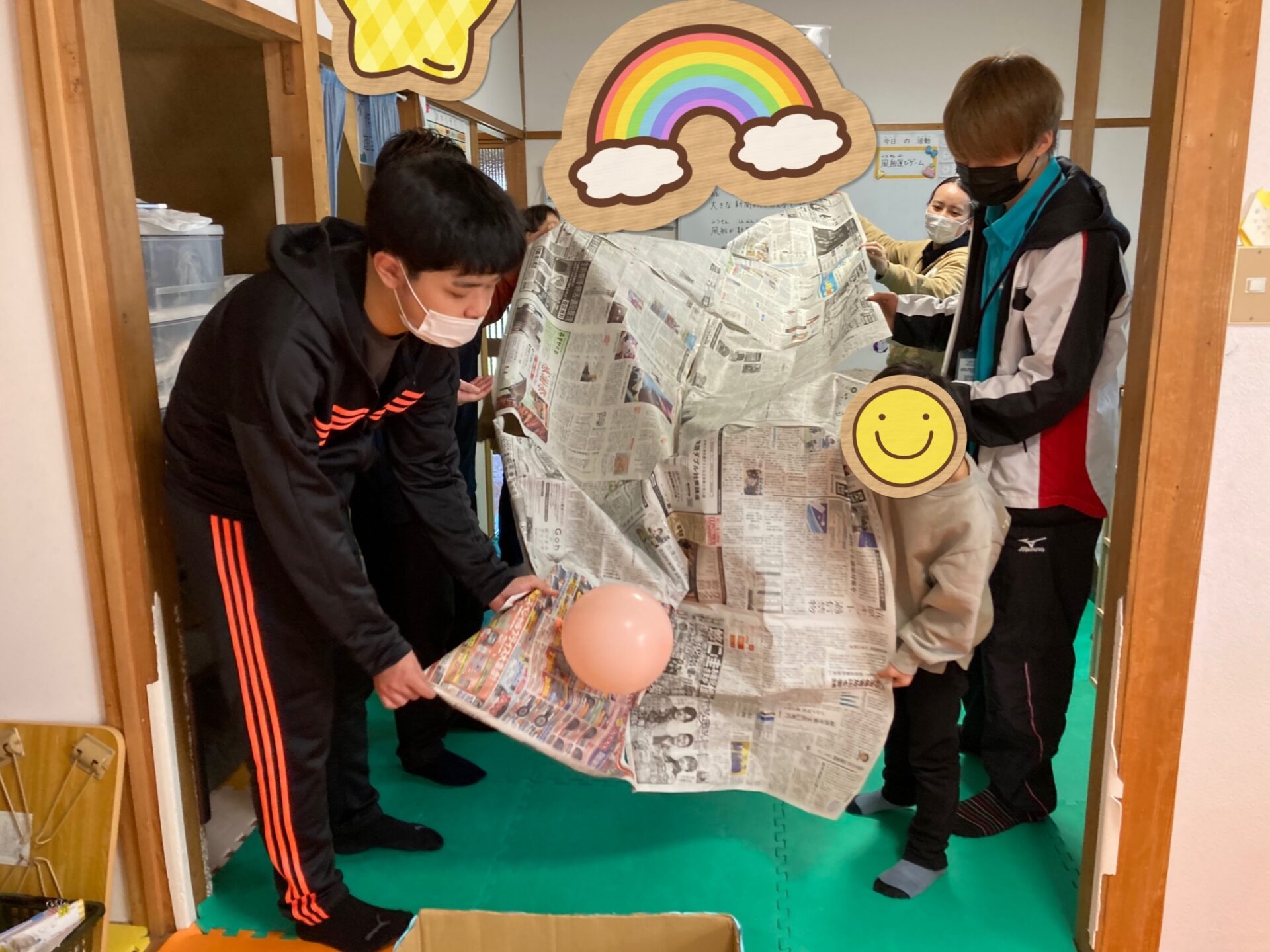 12月9日(木)  風船運びゲーム