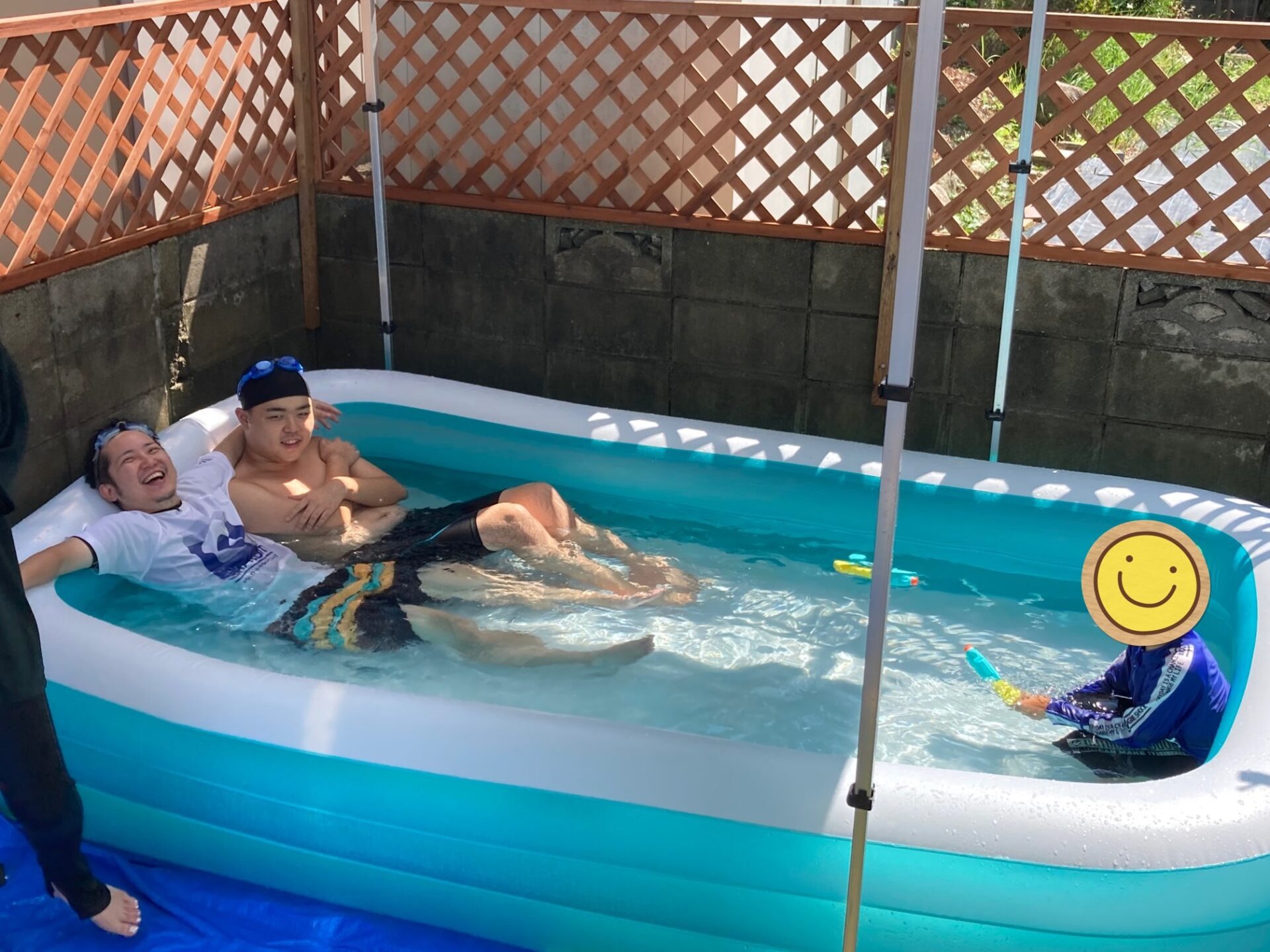 8月22日(火)  水遊び