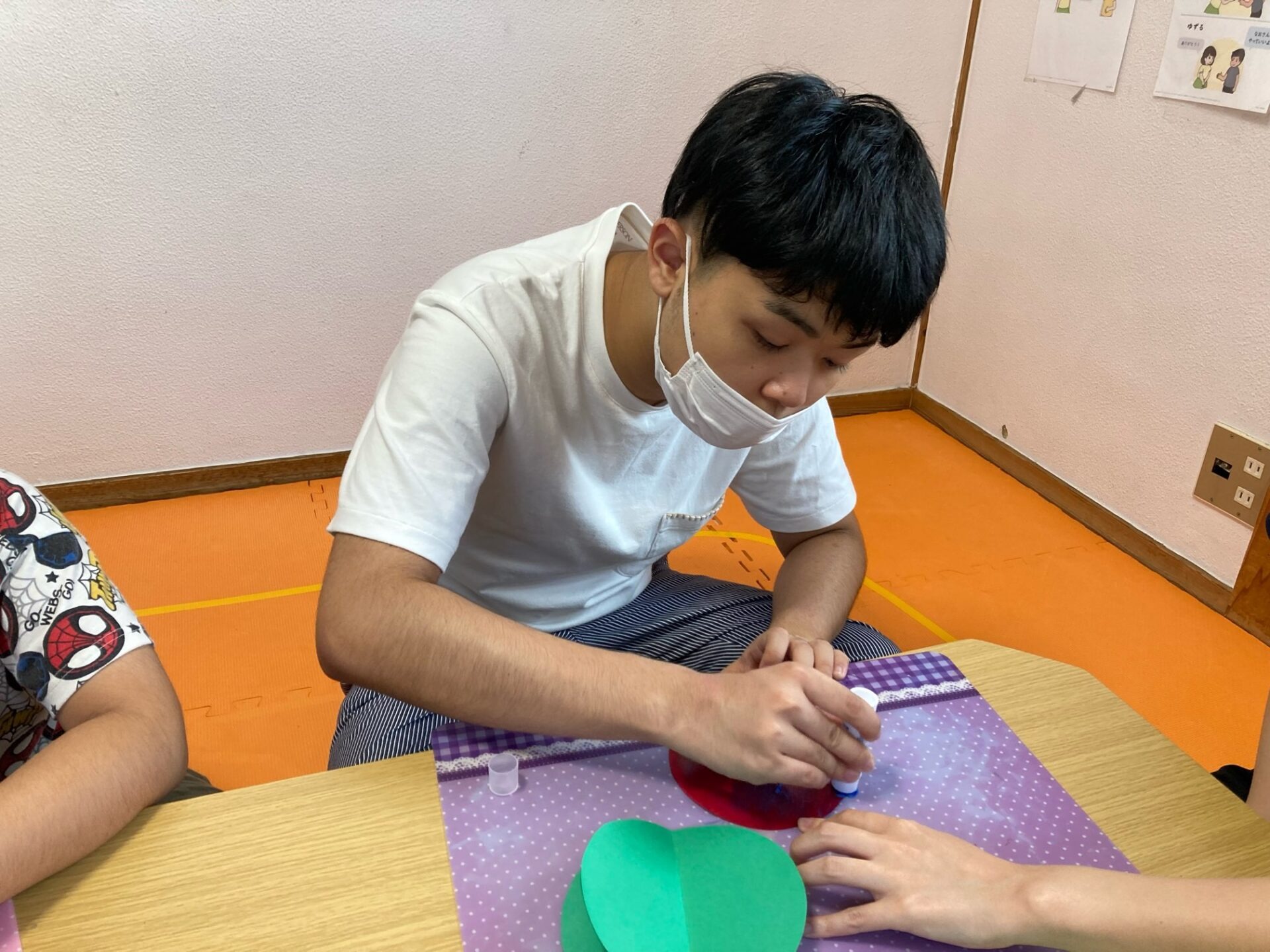 8月1日(月)  立体スイカ制作