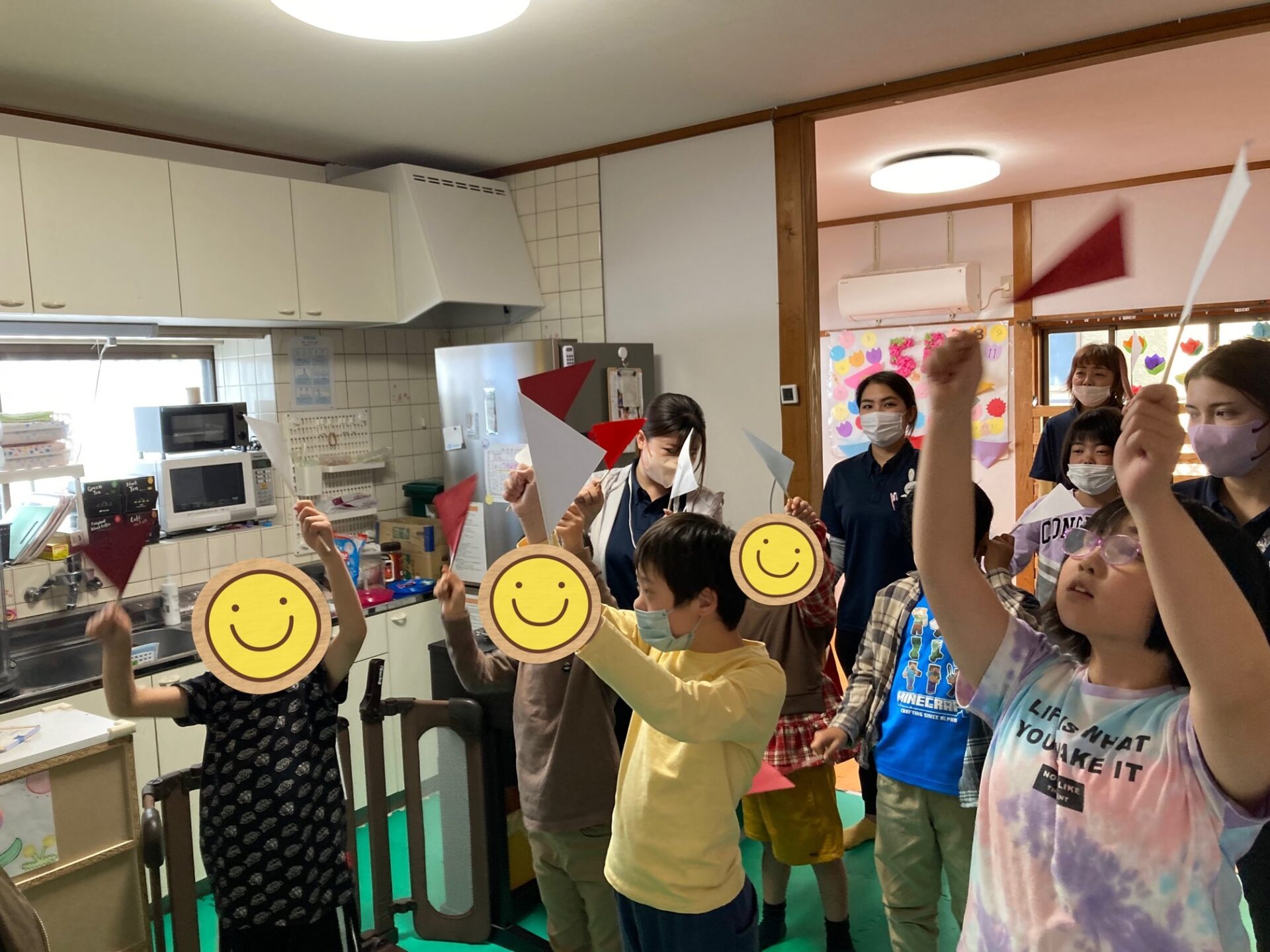 5月1日(月)  旗あげ