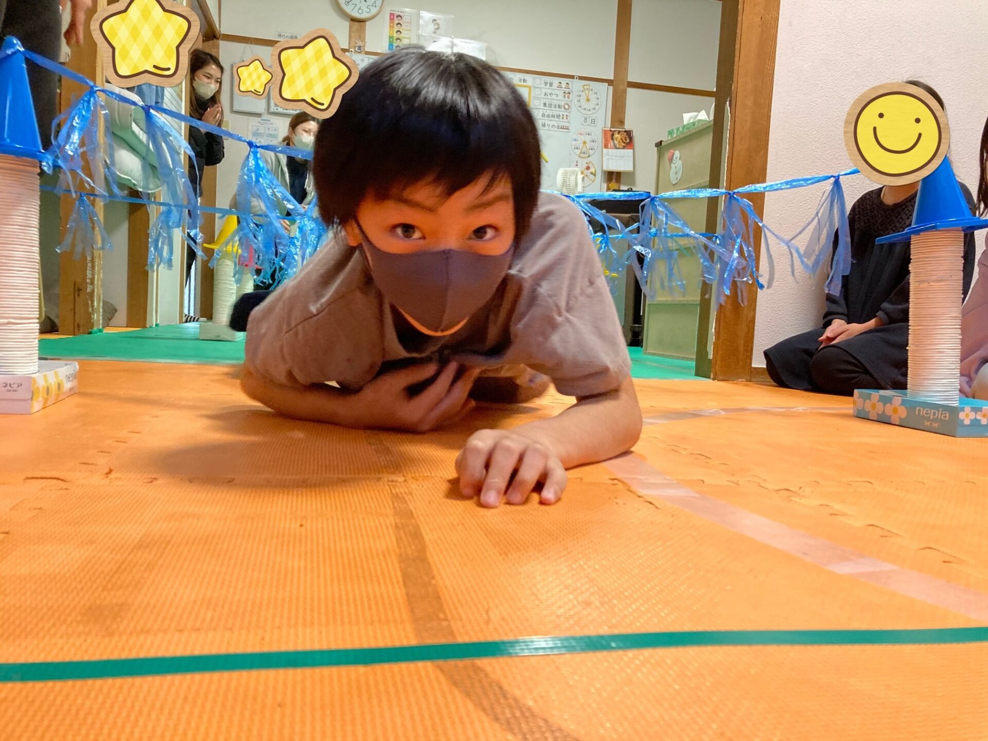 12月8日(木)  くぐり抜けレース