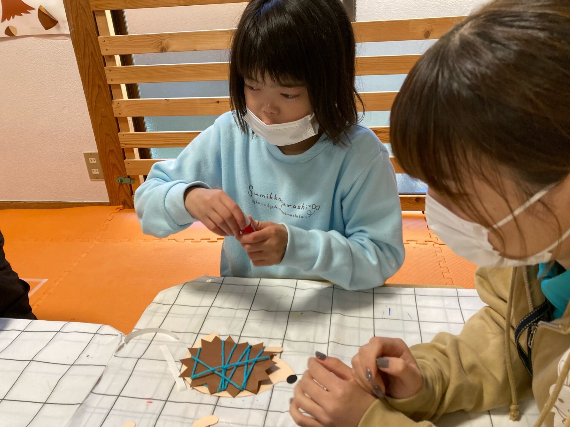 11月10日(水)  ハリネズミ制作