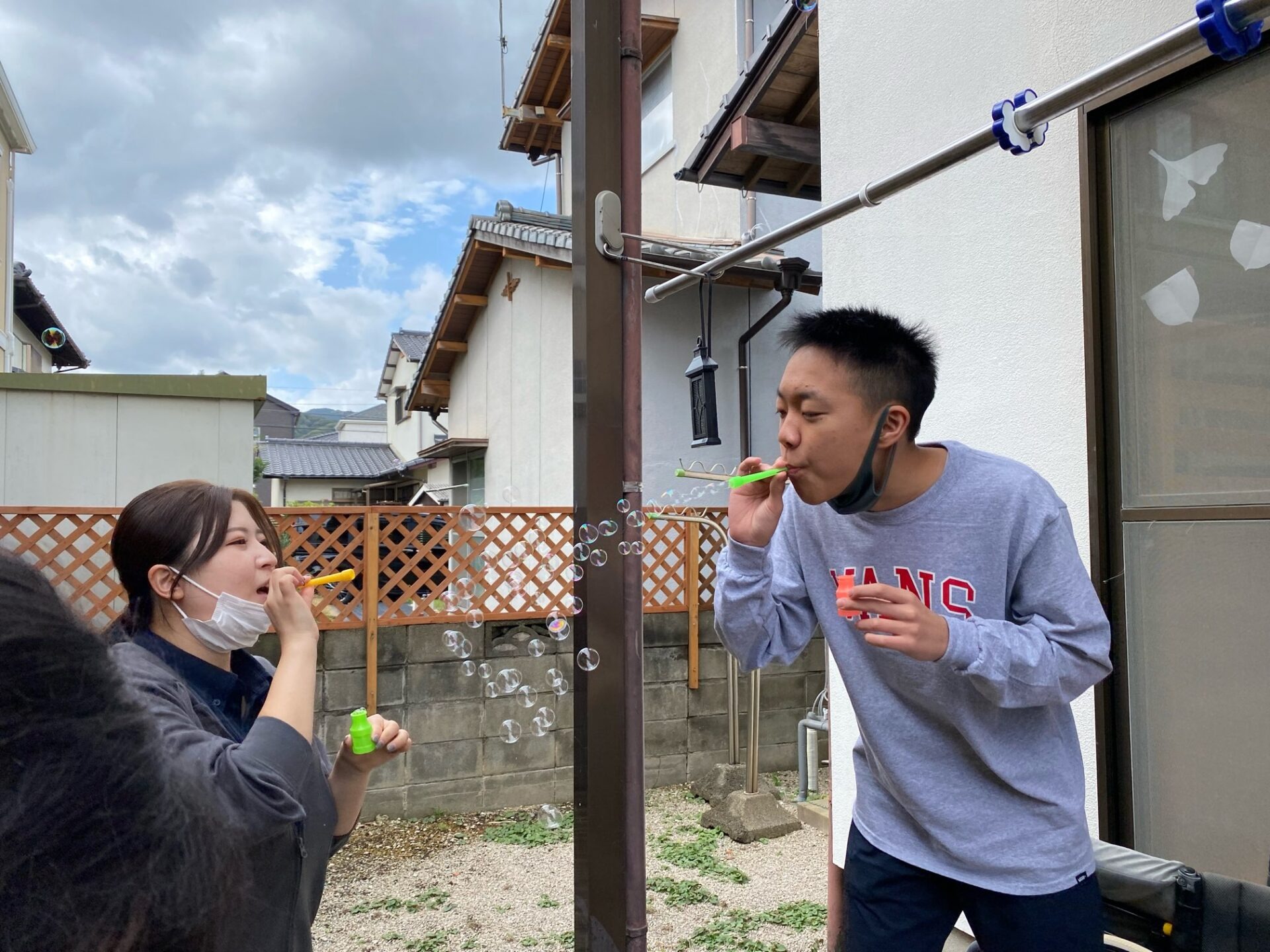 10月10日(月)  シャボン玉