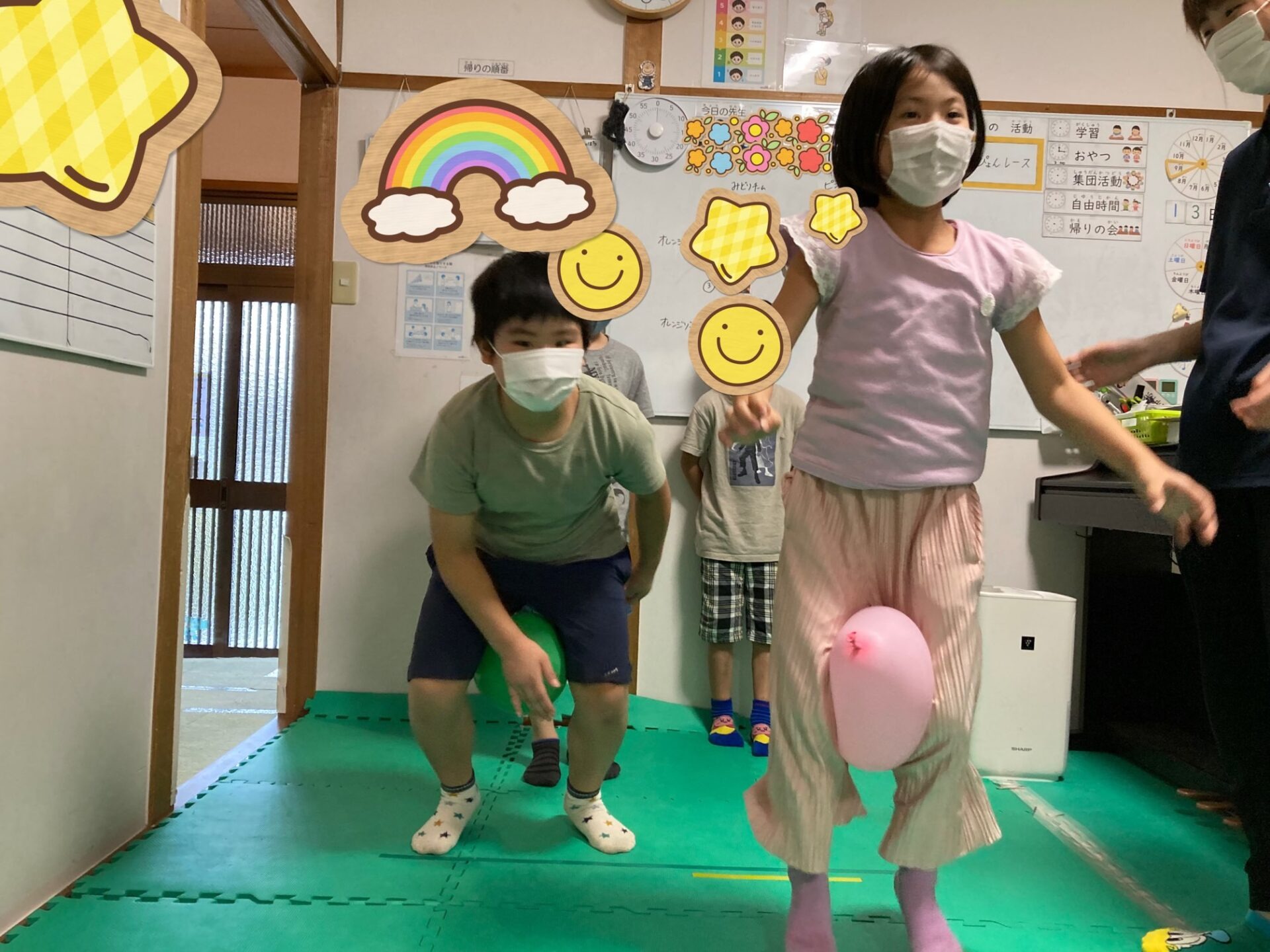 9月13日(火)  ぴょんぴょんレース