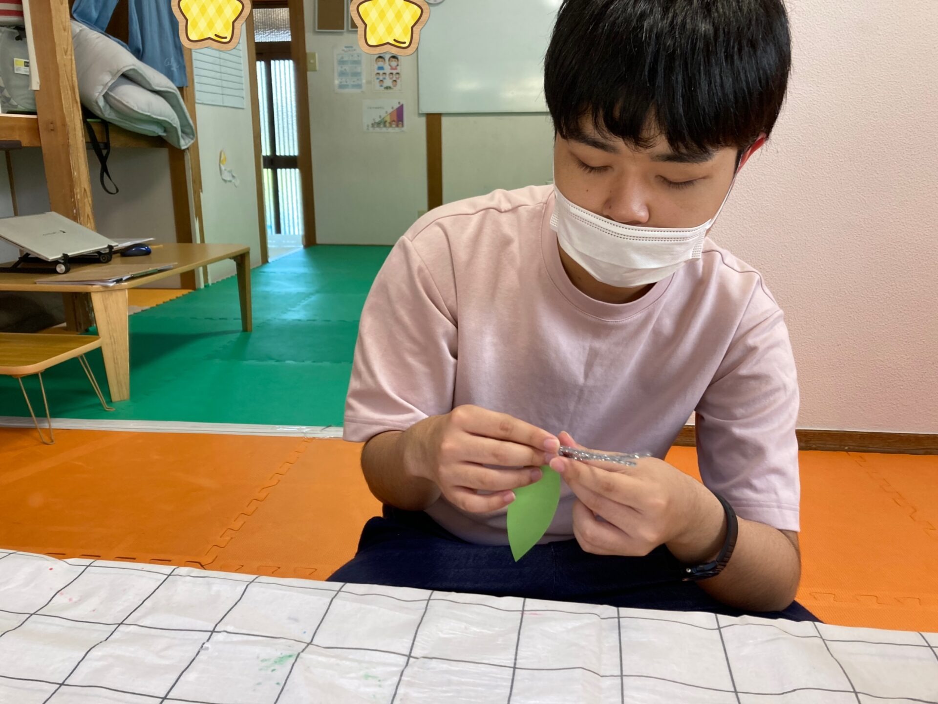 5月14日(土)  さくらんぼ制作