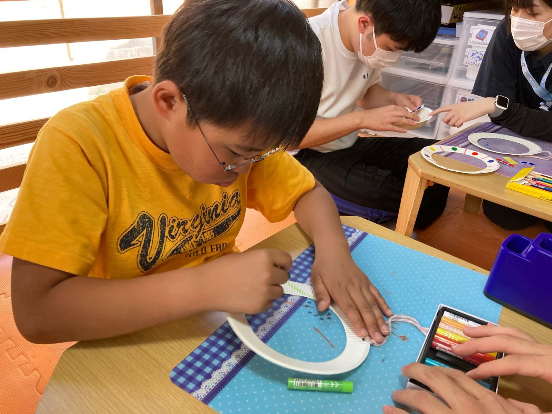 5月10日(水)  こいのぼりリース制作