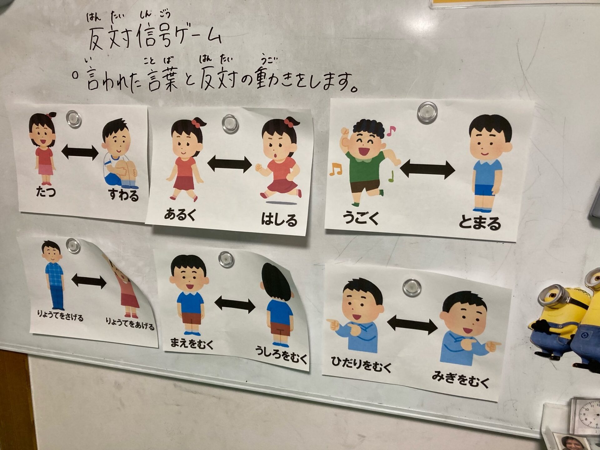 2月1日(水)  反対信号ゲーム