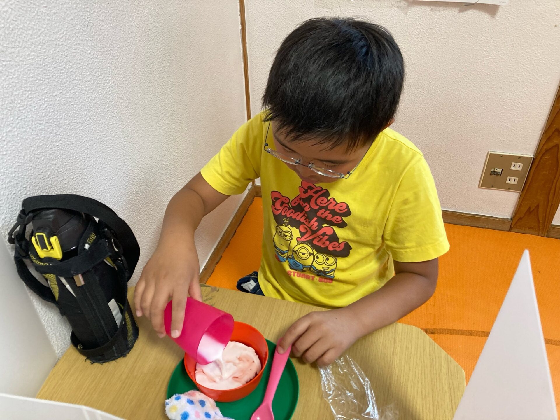 4月11日(火)  フルーチェ作り