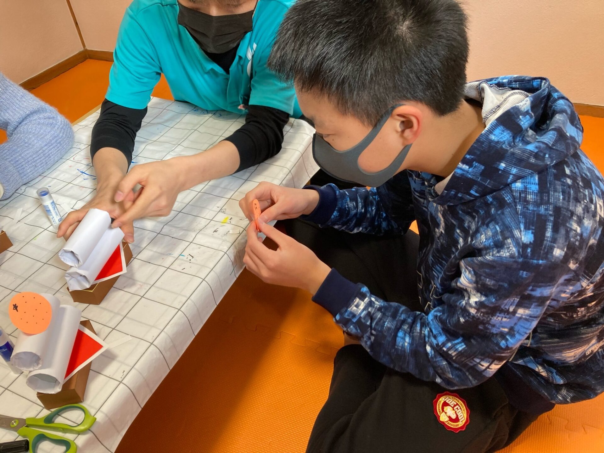 1月15日(土)  鏡もち制作