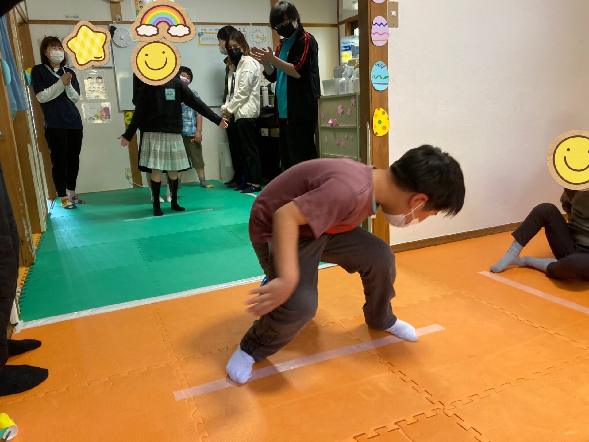 4月19日(火)  おしりでキャッチ